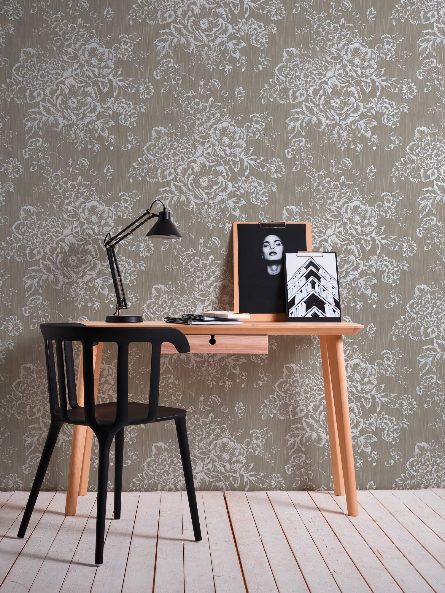a-s-cr-ation-metallic-silk-306574-textiltapete-braun-floral image 7
