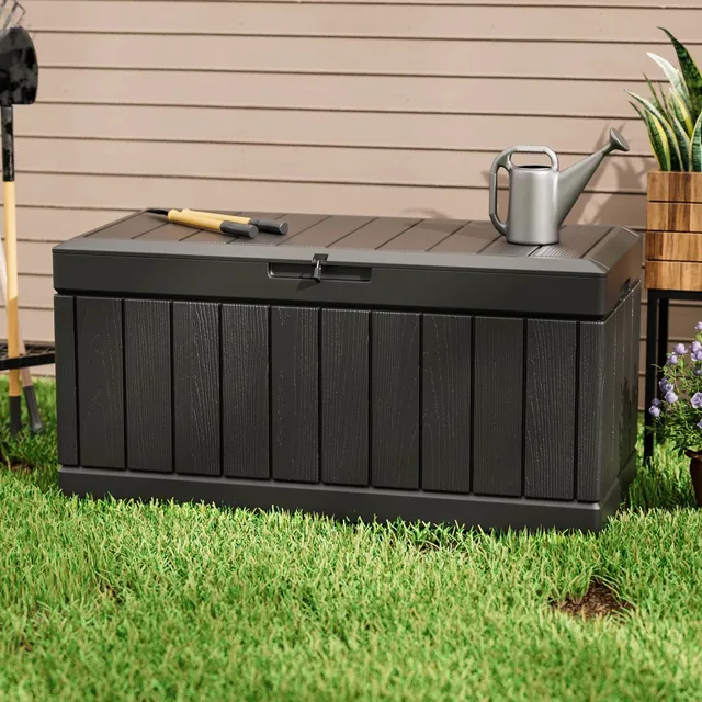 homall-patio-furniture-deck-box-82-gallon-auflagenbox-schwarz image 1