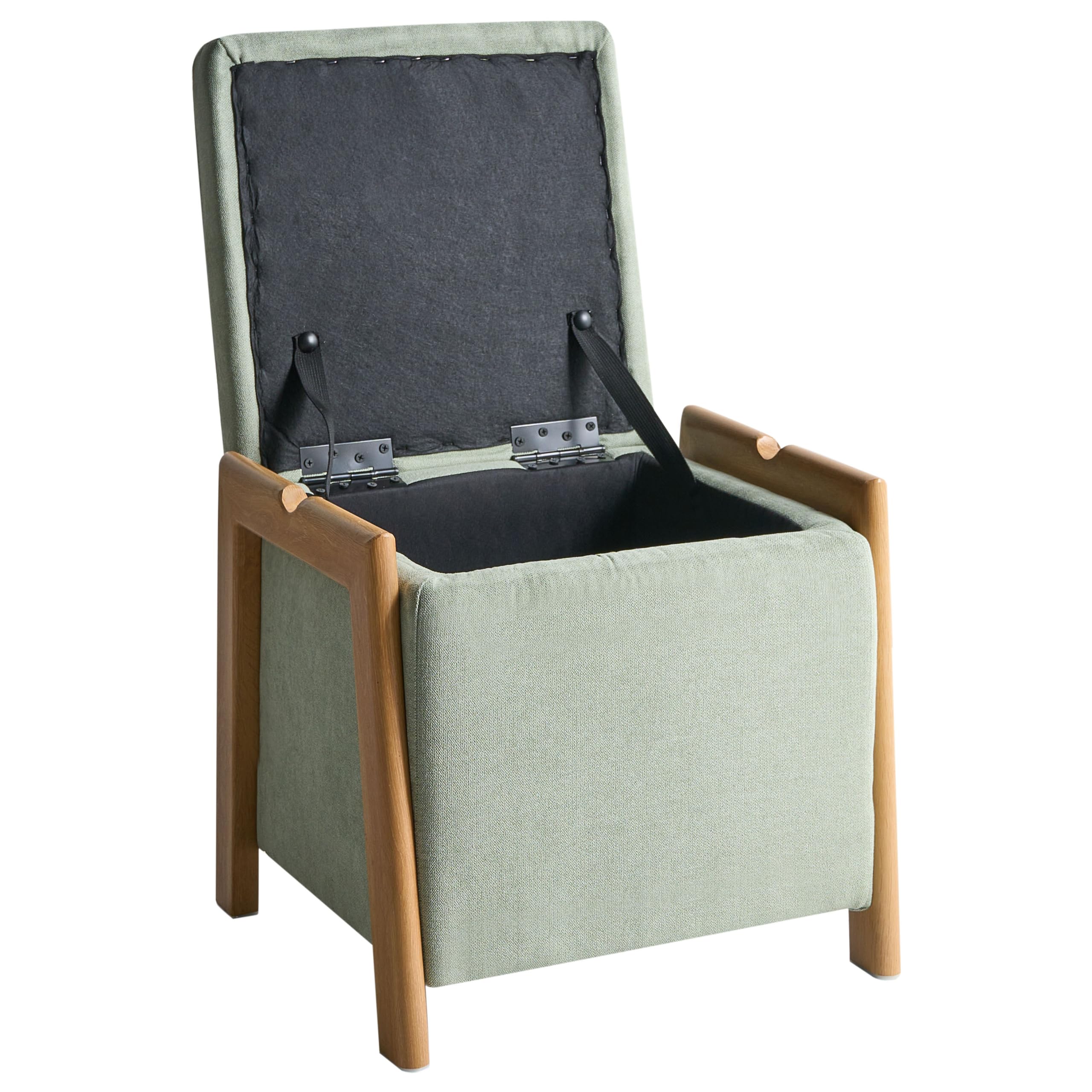 beliani-edland-pouf-40x40-stauraum-stoff-hellgr-n image 4