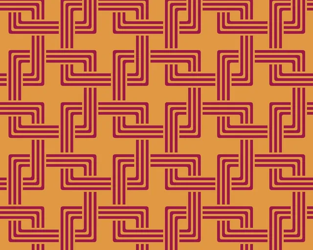 a-s-cr-ation-tapeten-6870-29-papiertapete-retromuster-orange-rot image 1