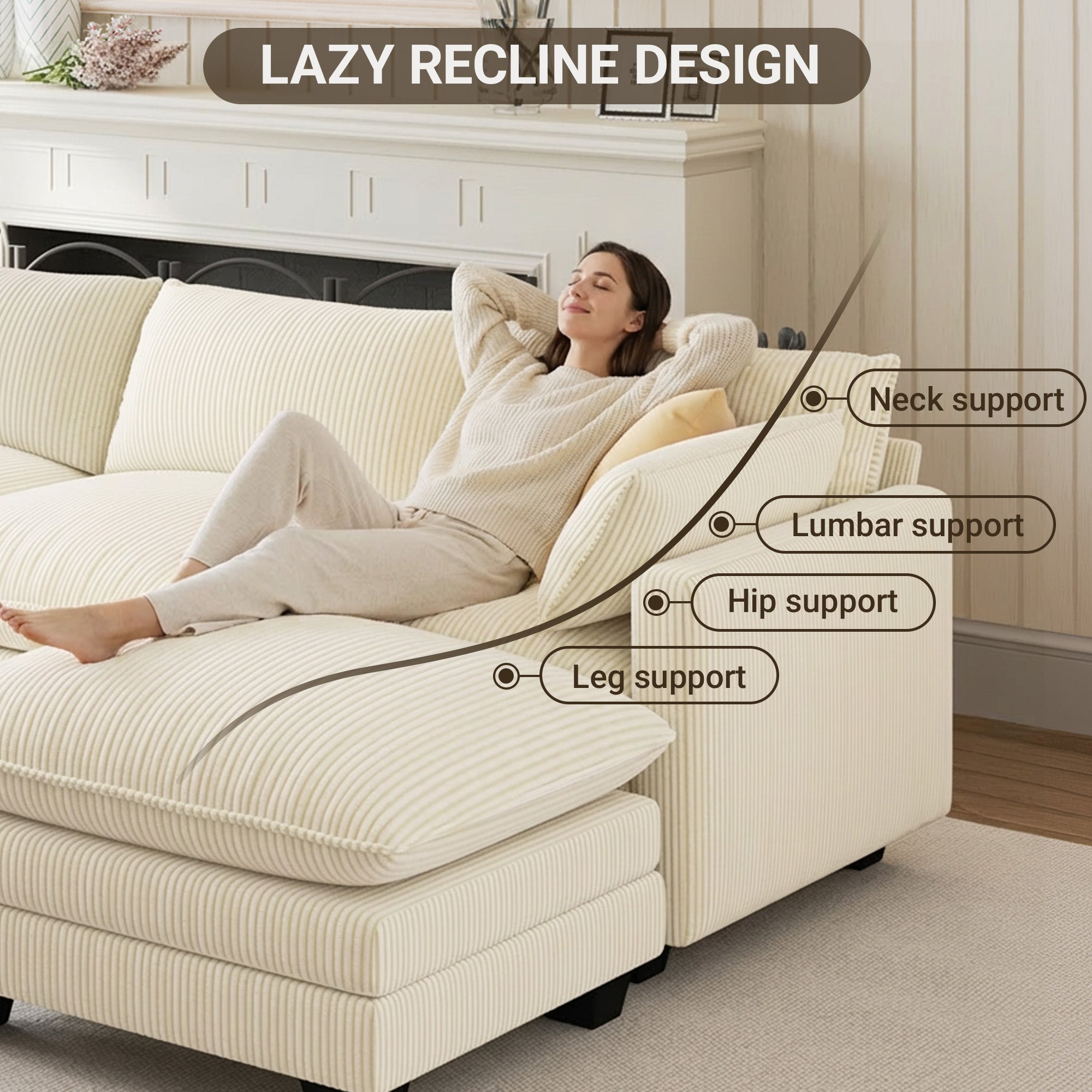 bealife-ar89-ecksofa-cord-beige-u-form-4-sitzer-320-cm image 5