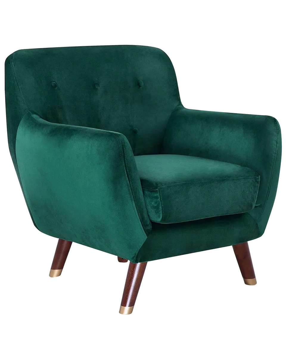 beliani-bodo-sessel-samt-smaragdgr-n-retro-goldbeine image 1