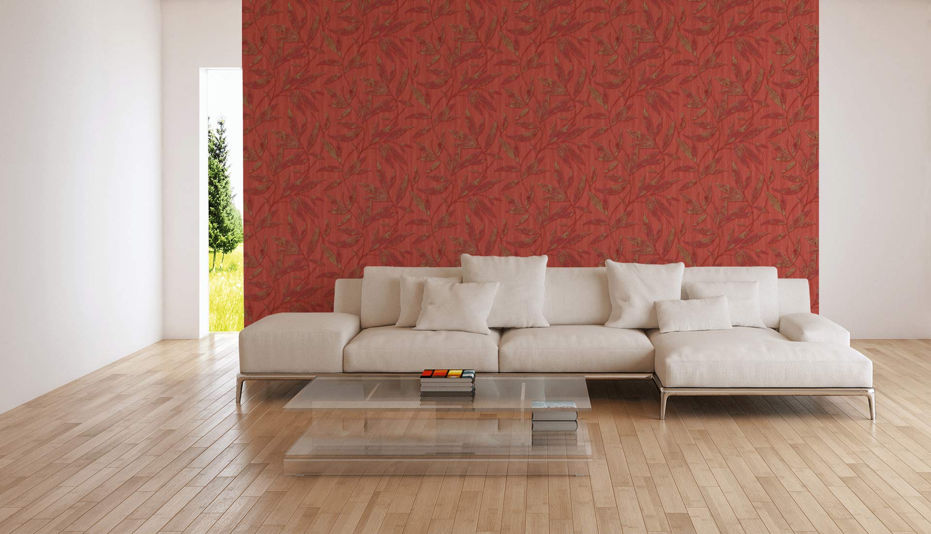 a-s-cr-ation-siena-32880-2-vliestapete-floral-rot-10-05-m image 6