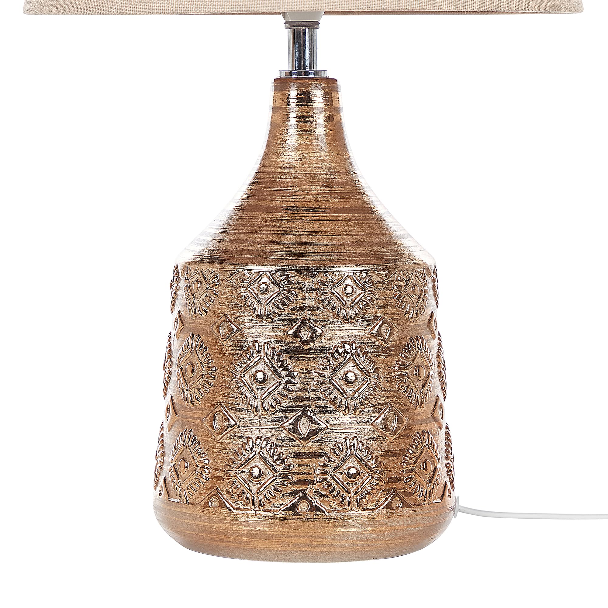 beliani-wari-tischlampe-47-cm-keramik-beige-braun-retro image 6
