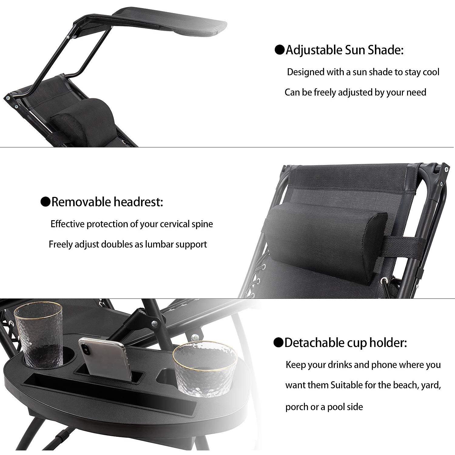 homall-patio-furniture-zero-gravity-stuhl-schwarz-mit-dach image 3