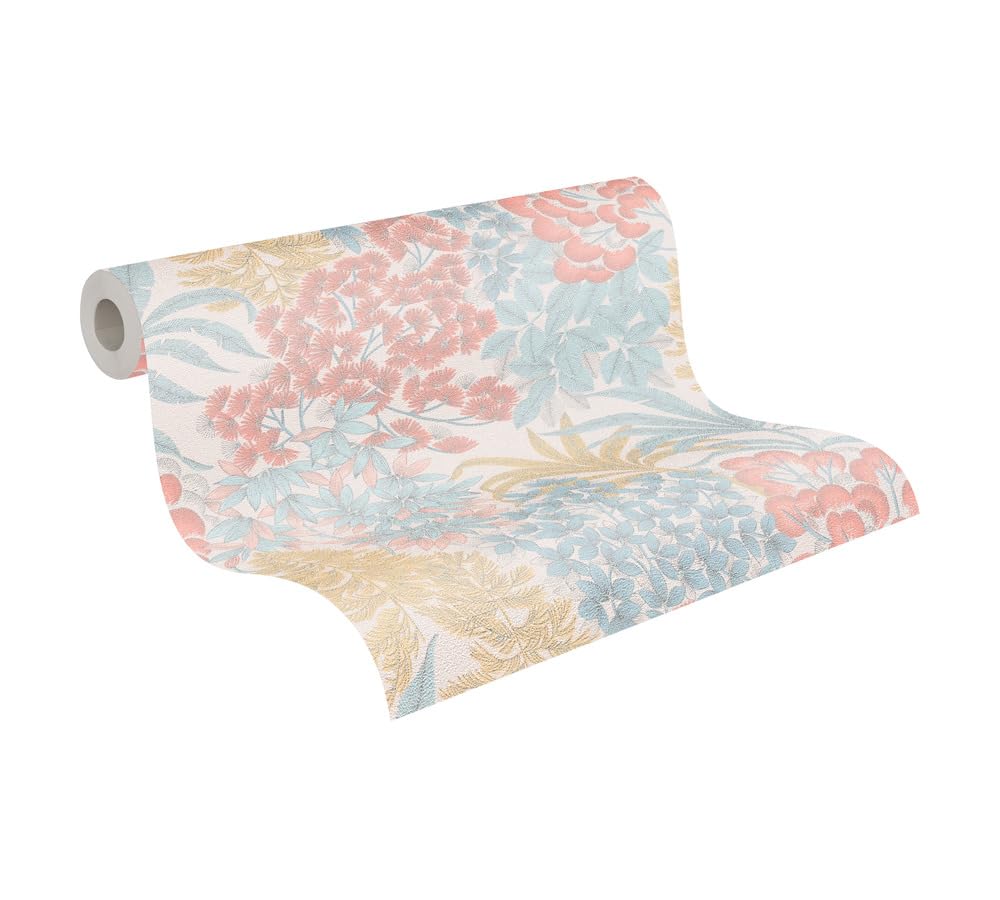 a-s-cr-ation-travel-styles-vliestapete-floral-wei-blau-10-05-m image 4