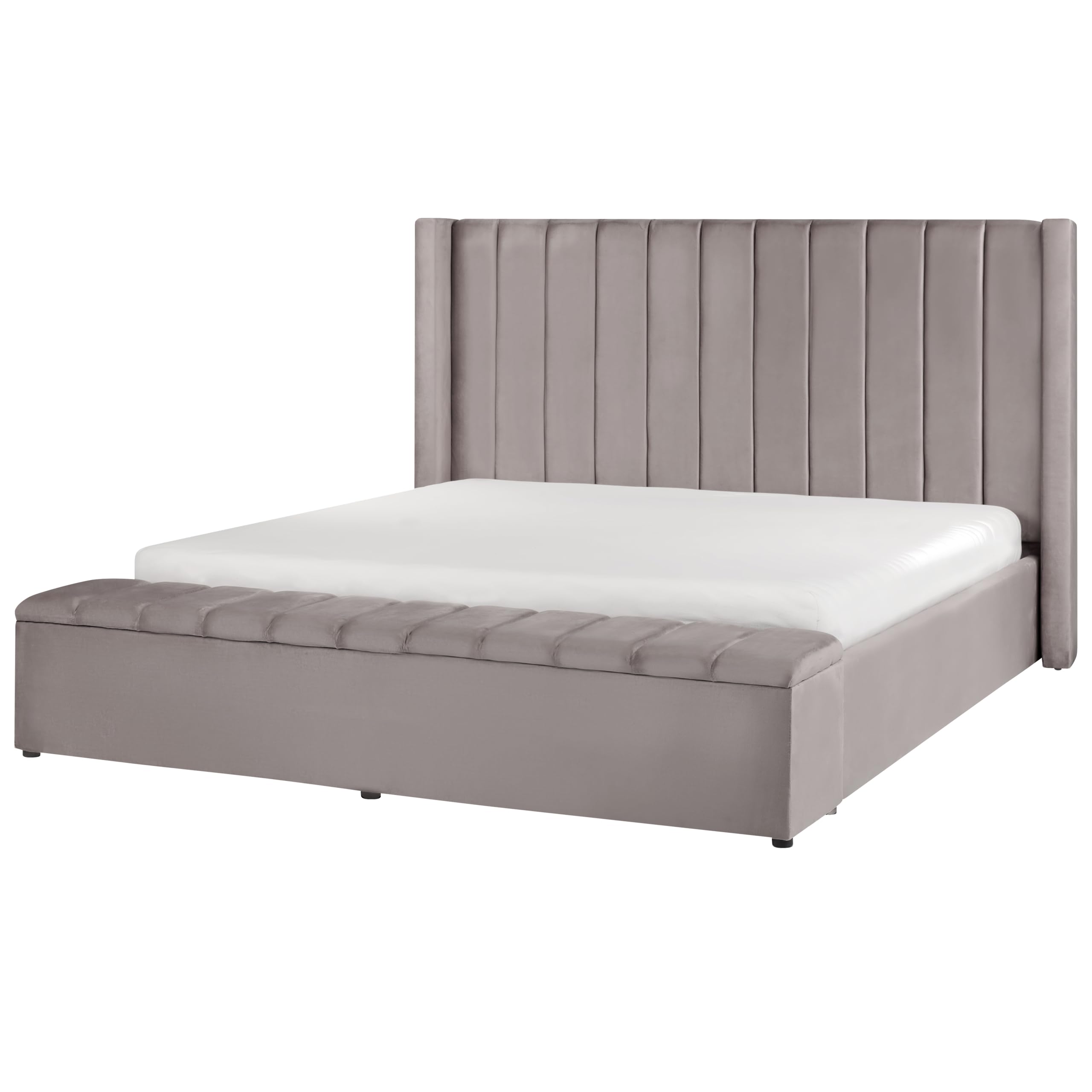 beliani-noyers-samtbett-180x200-grau-doppelbett-stauraum image 4