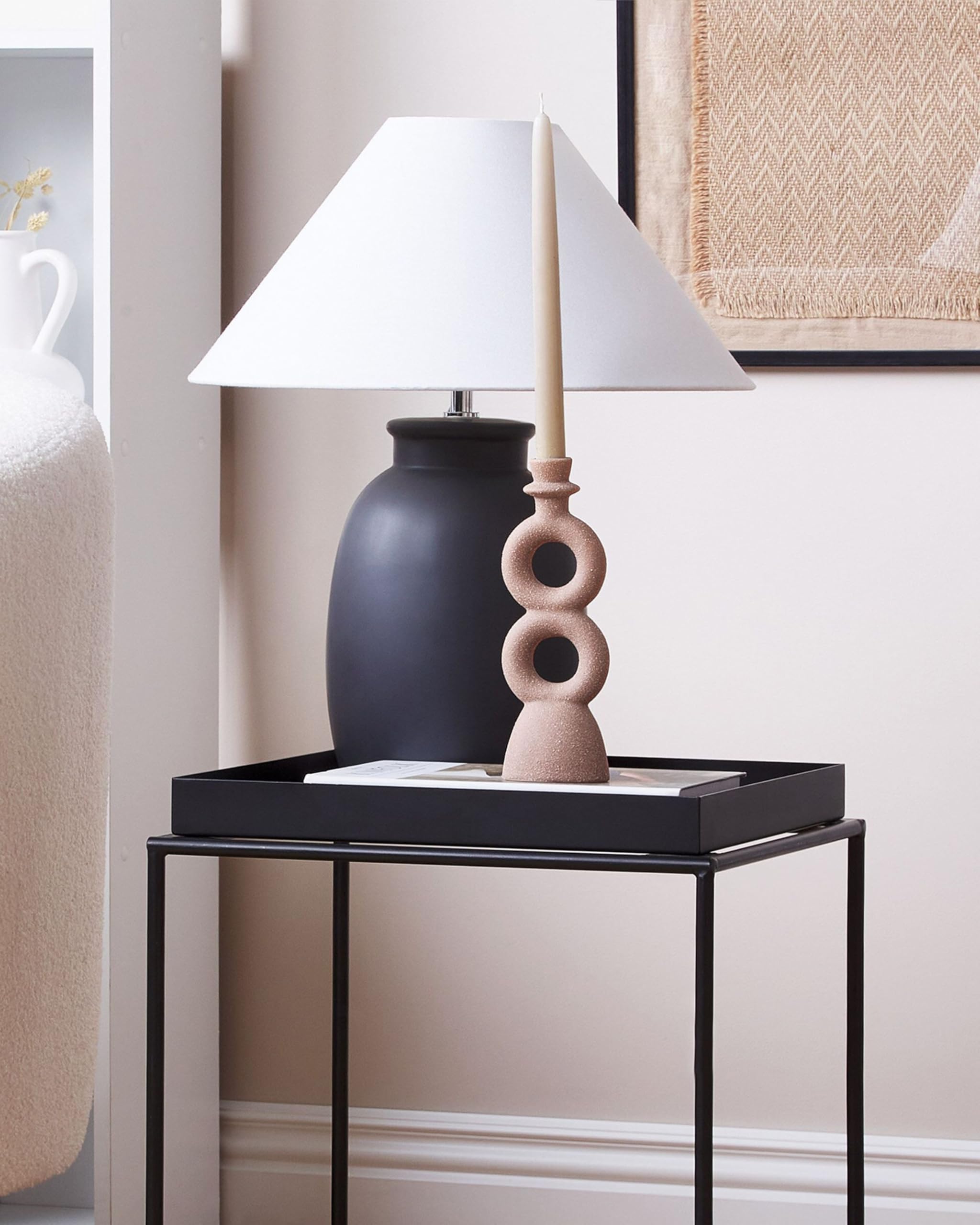 beliani-naousa-kerzenst-nder-beige-keramik image 2
