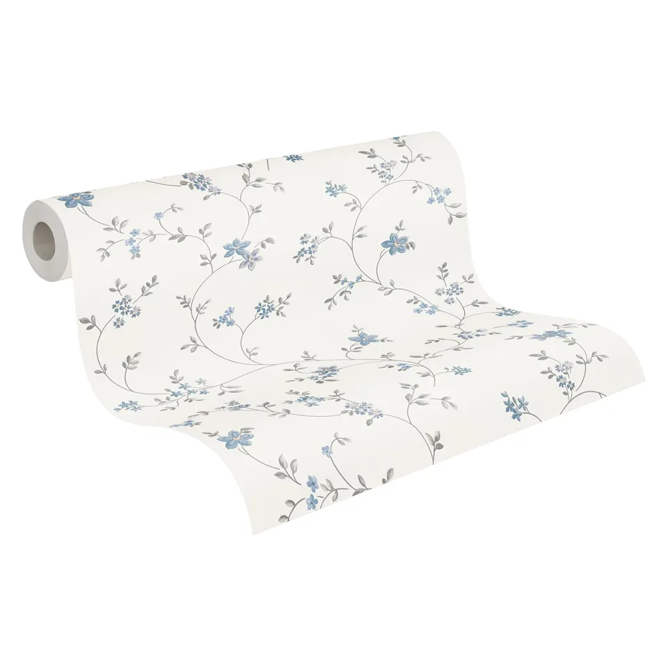 a-s-cr-ation-maison-charme-390713-blumentapete-creme-blau image 1
