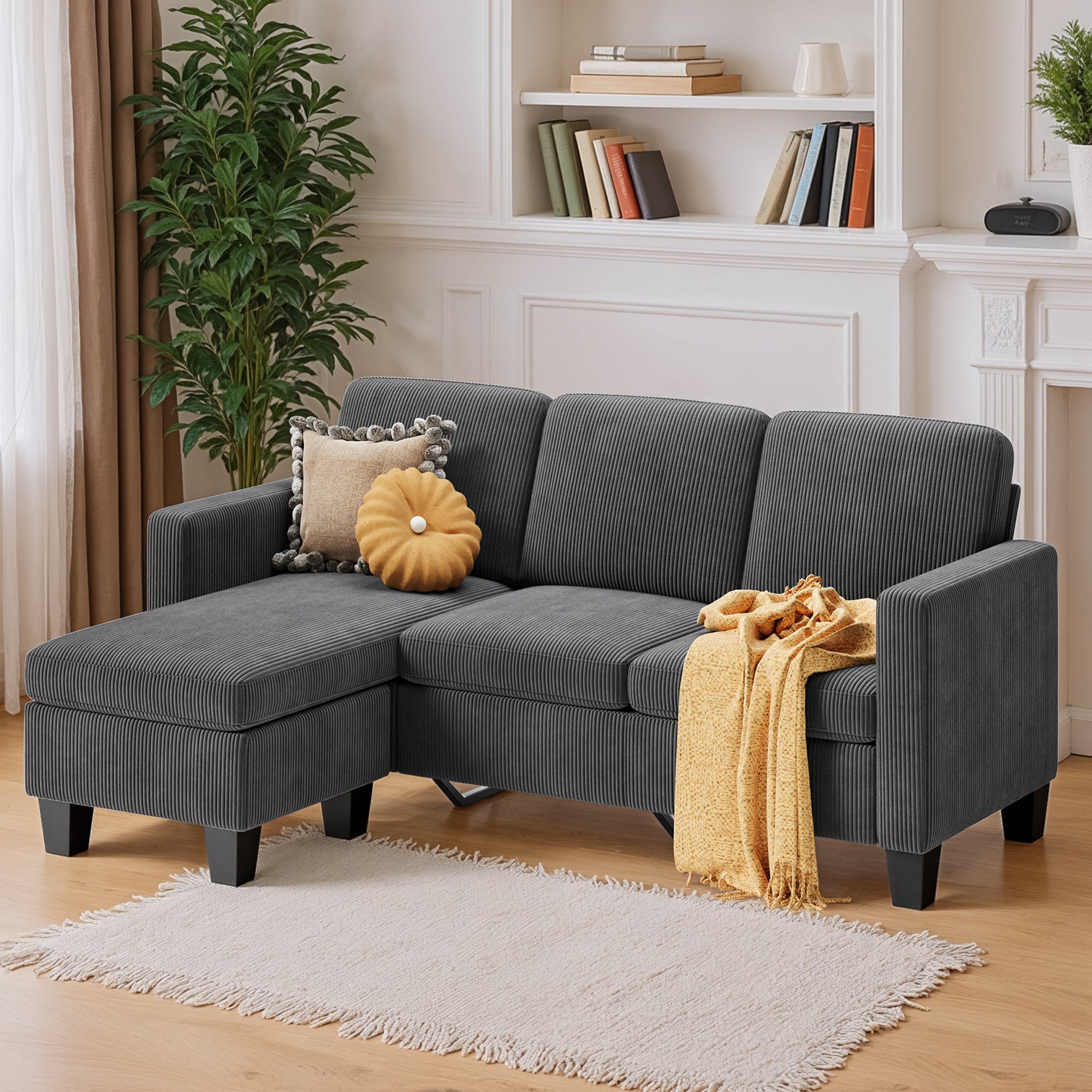 bealife-sofas-ar93-ecksofa-cord-dunkelgrau-l-form-188cm-4-sitzer image 6