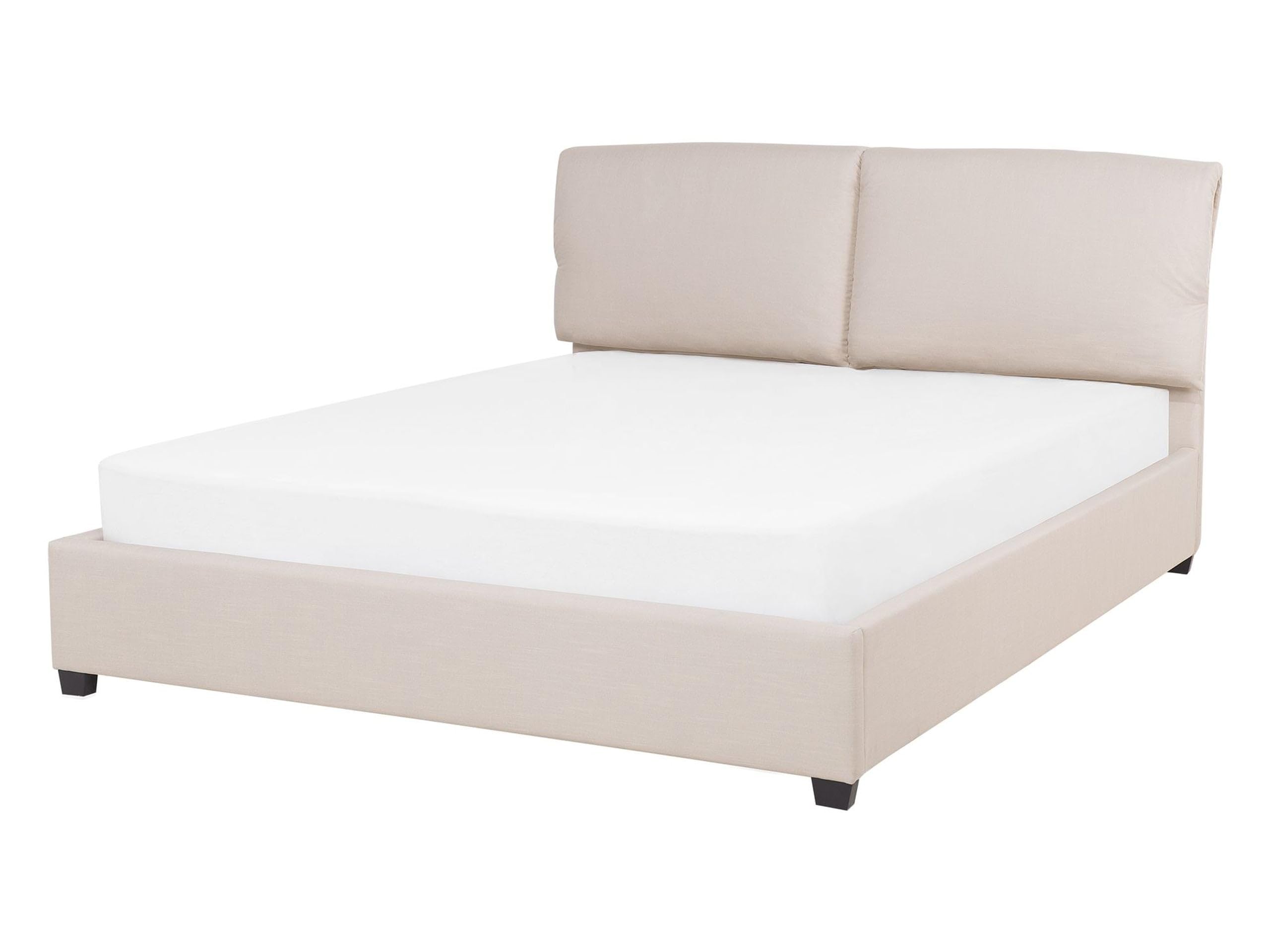 beliani-belfort-polsterbett-beige-140x200-leinenoptik image 1