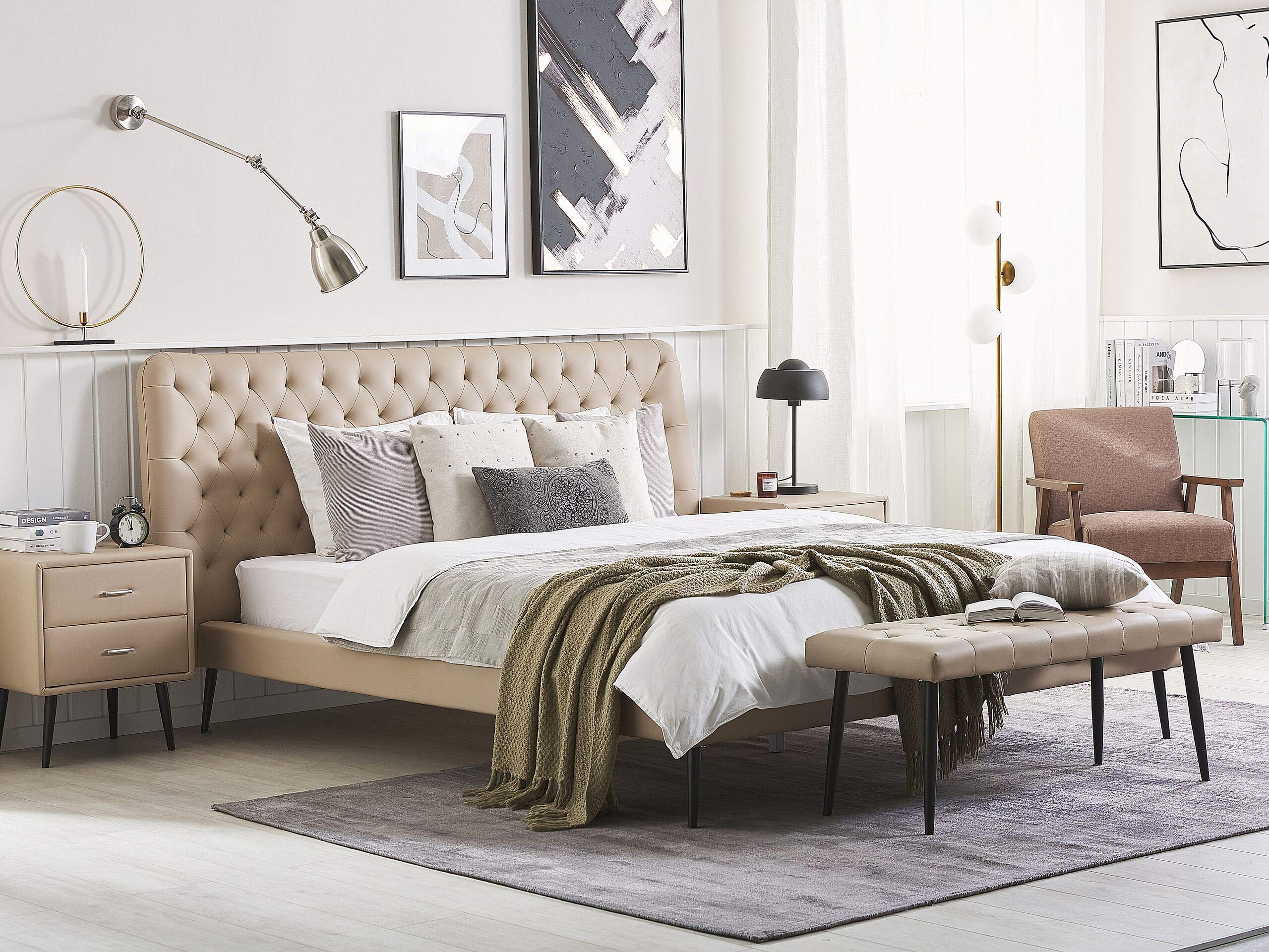 beliani-essonne-polsterbett-160x200-beige-kunstleder-doppelbett image 2