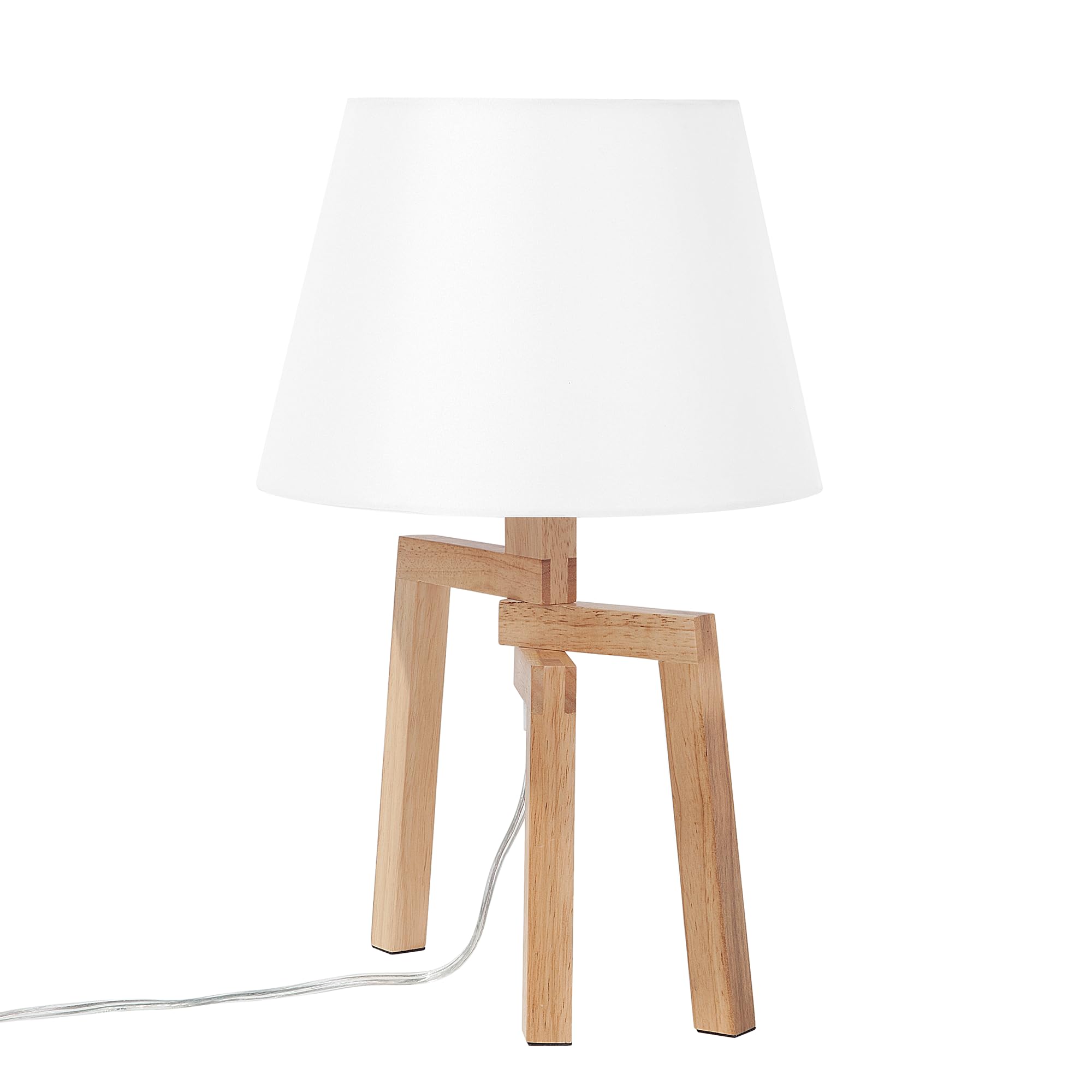 beliani-nalon-tischlampe-holz-wei-e14-skandi image 7