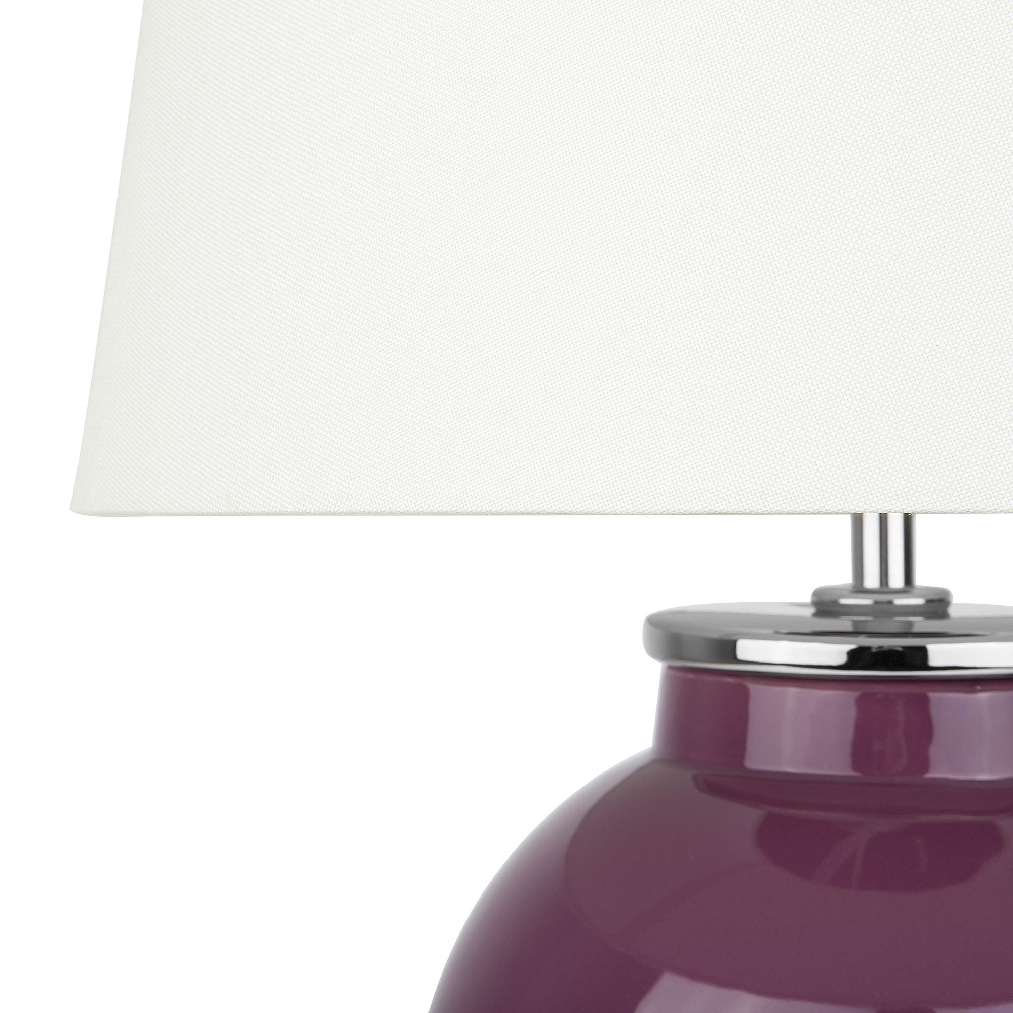 beliani-brenta-tischlampe-keramik-violett-stoffschirm image 6