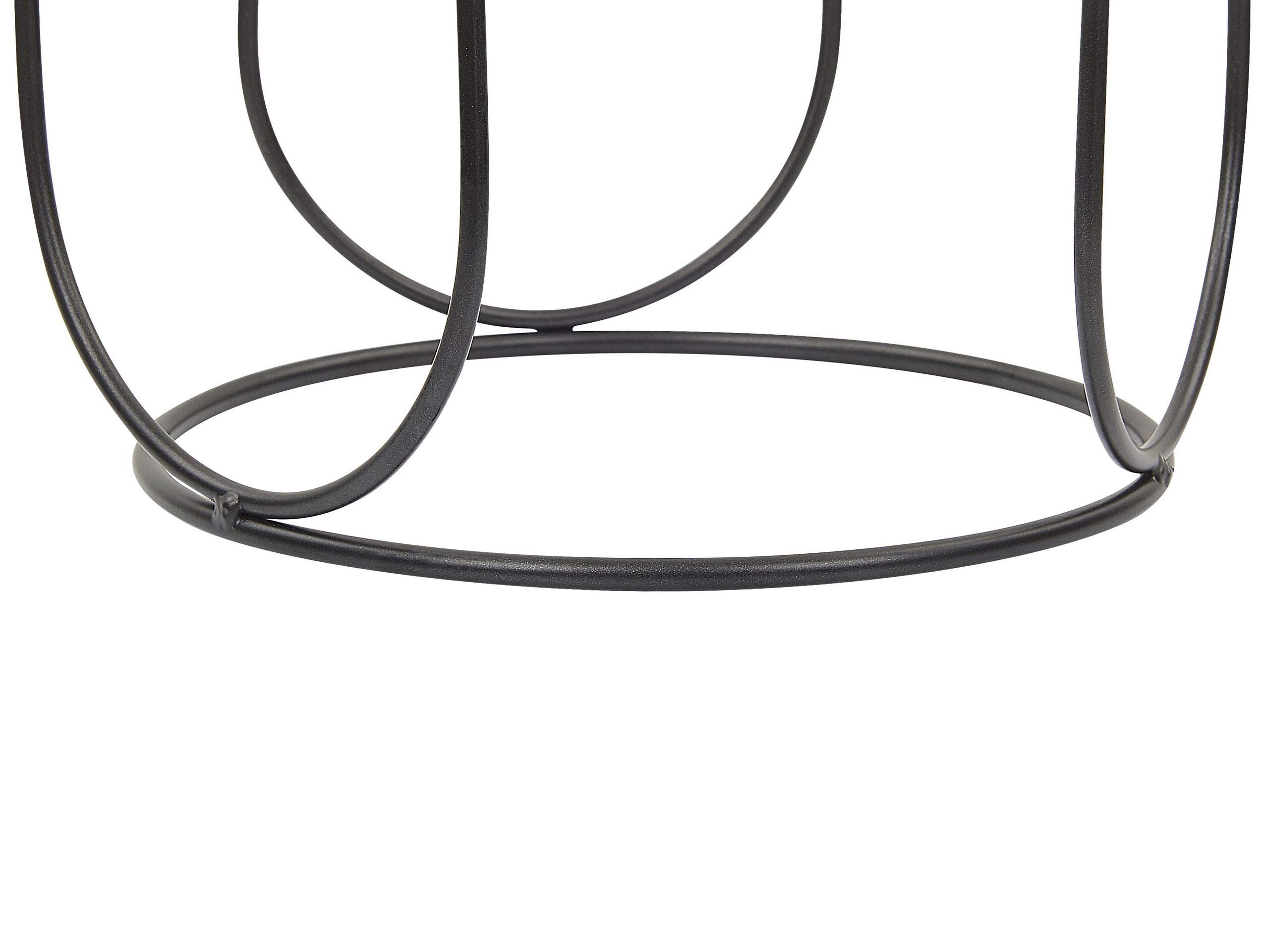 kerzenst-nder-schwarz-gold-metall-6-flammig-26cm image 7