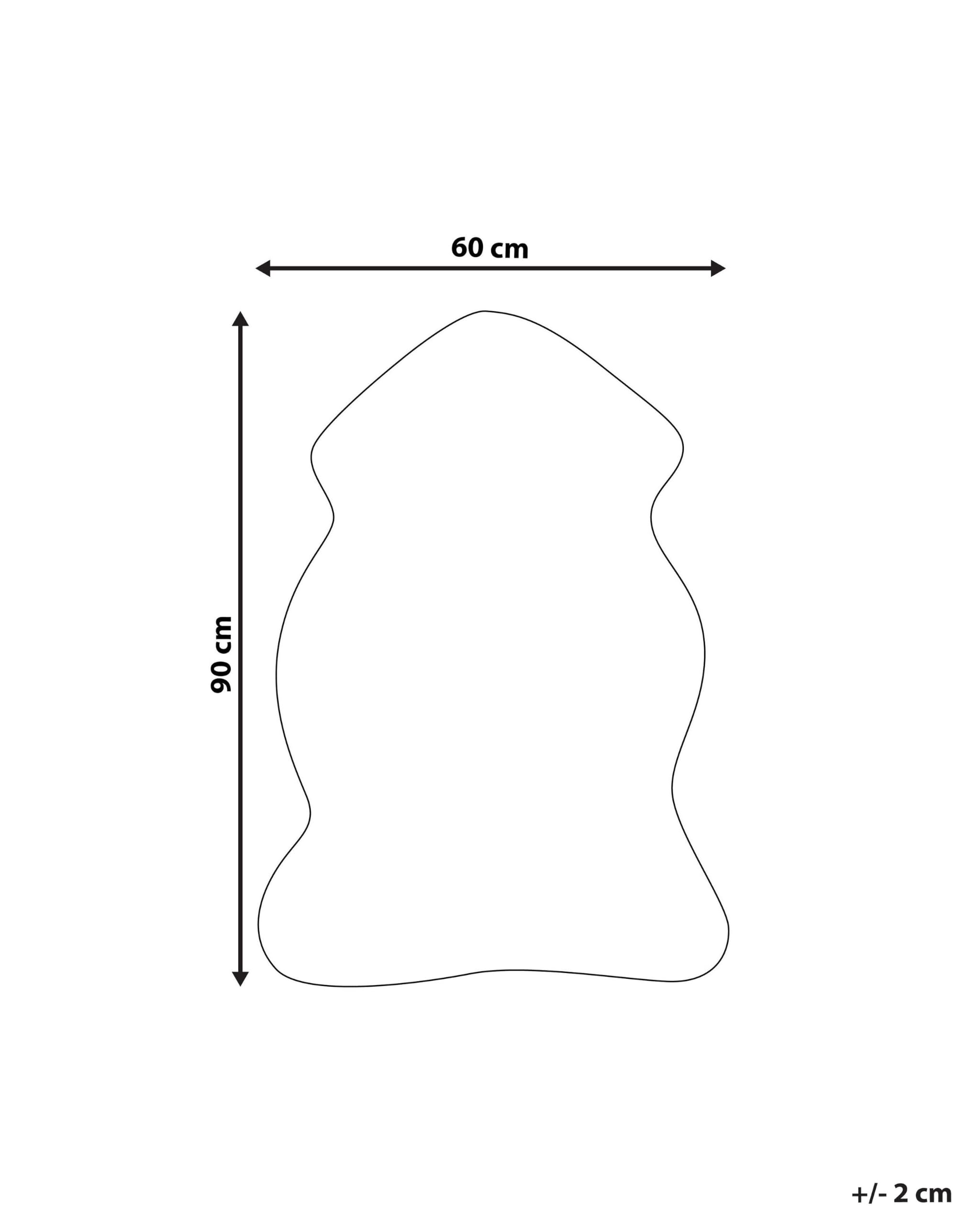 beliani-undara-kunstfell-teppich-hellgrau-60-x-90-cm-kaninchen image 3