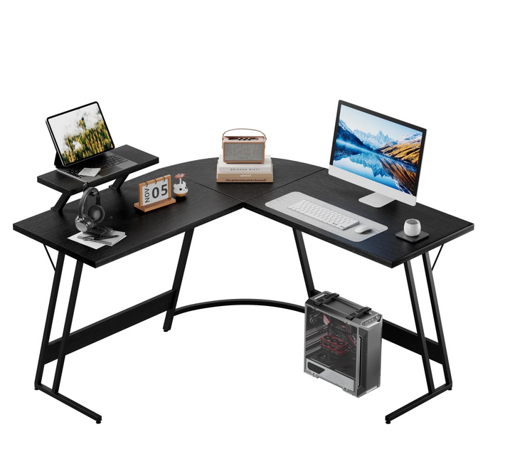 homall-gaming-desk-eckschreibtisch-schwarz-51-2-zoll-led image 8