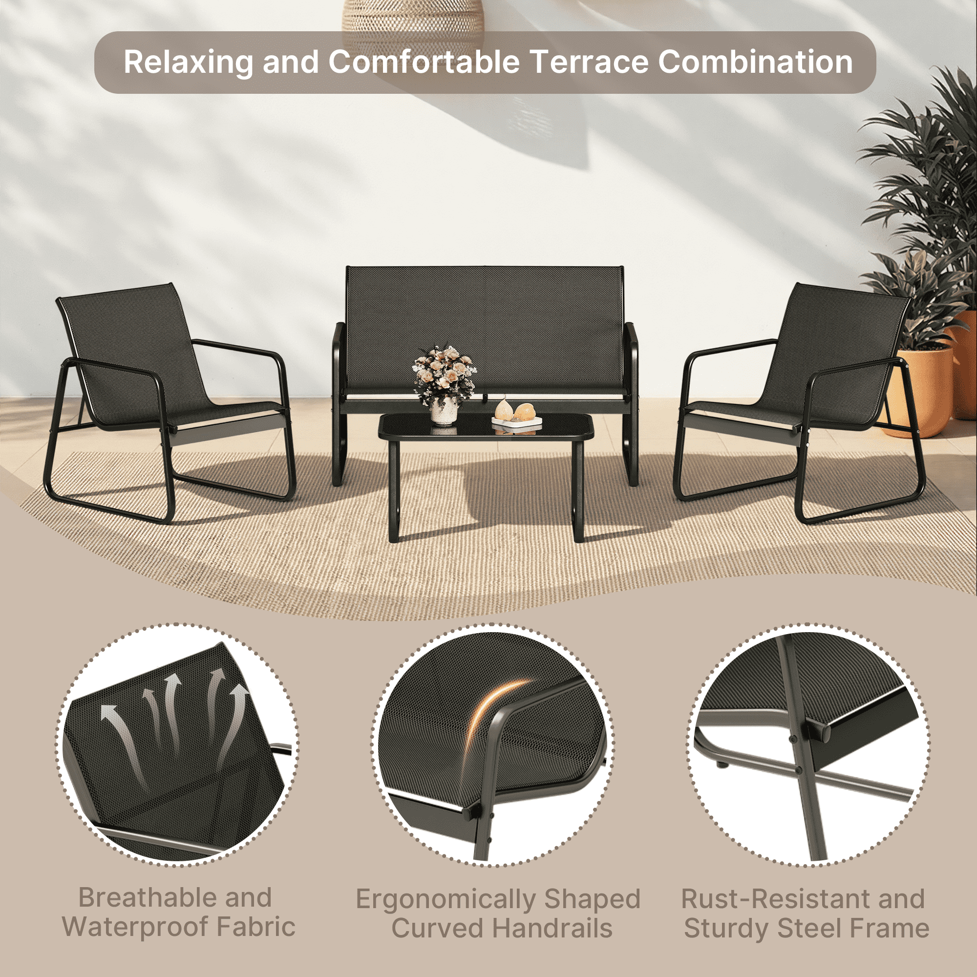 bealife-wr250-gartenm-bel-set-schwarz-4-teilig-rattan-glas image 4