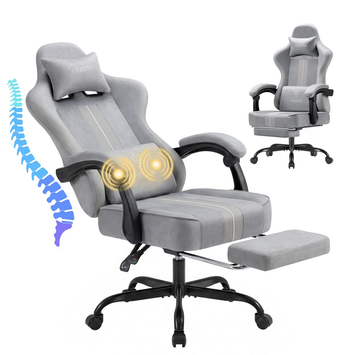 homall-gaming-chair-gaming-stuhl-led-schwarz-mit-fu-st-tze image 5