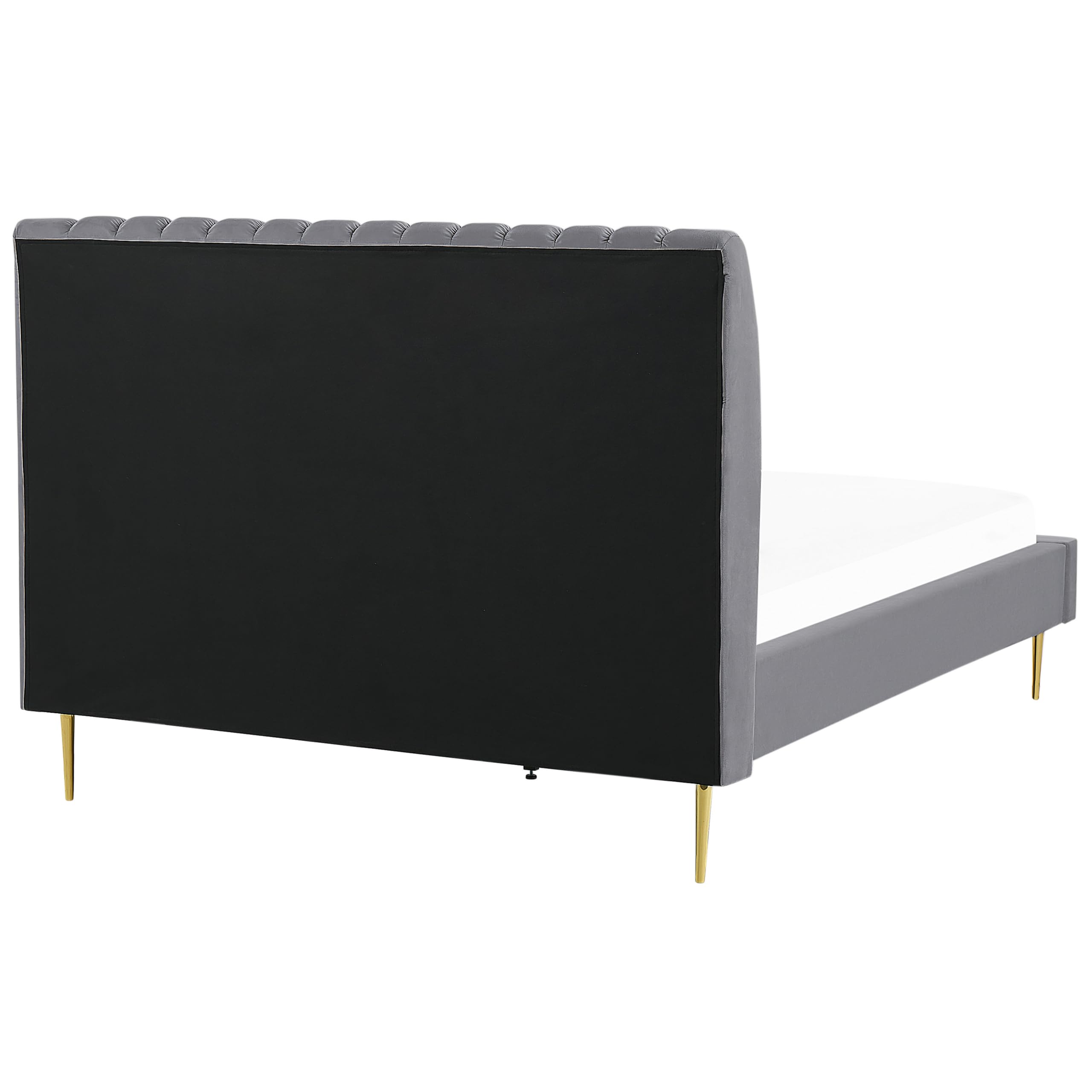 beliani-marville-doppelbett-samt-grau-140x200-cm-lattenrost image 6