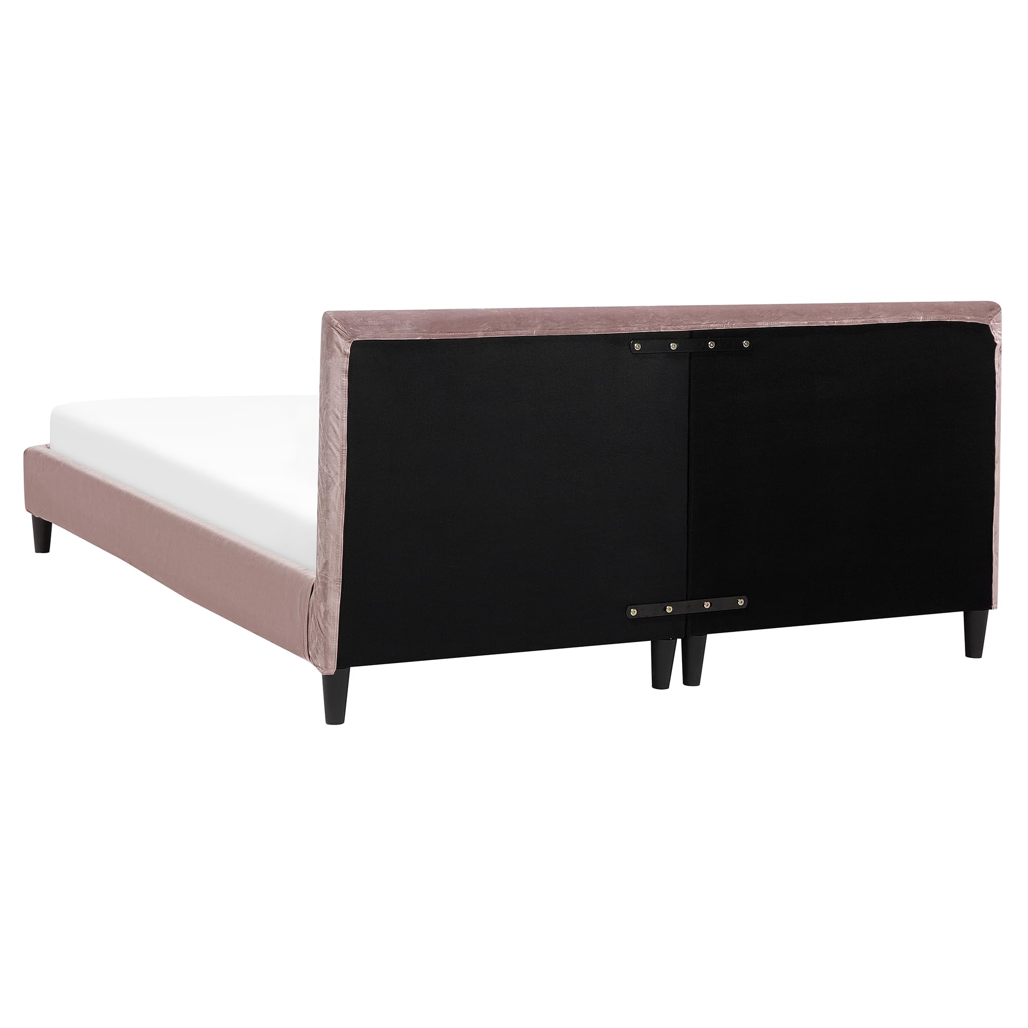 beliani-fitou-samtbett-160x200-rosa-mit-abnehmbarem-bezug image 6