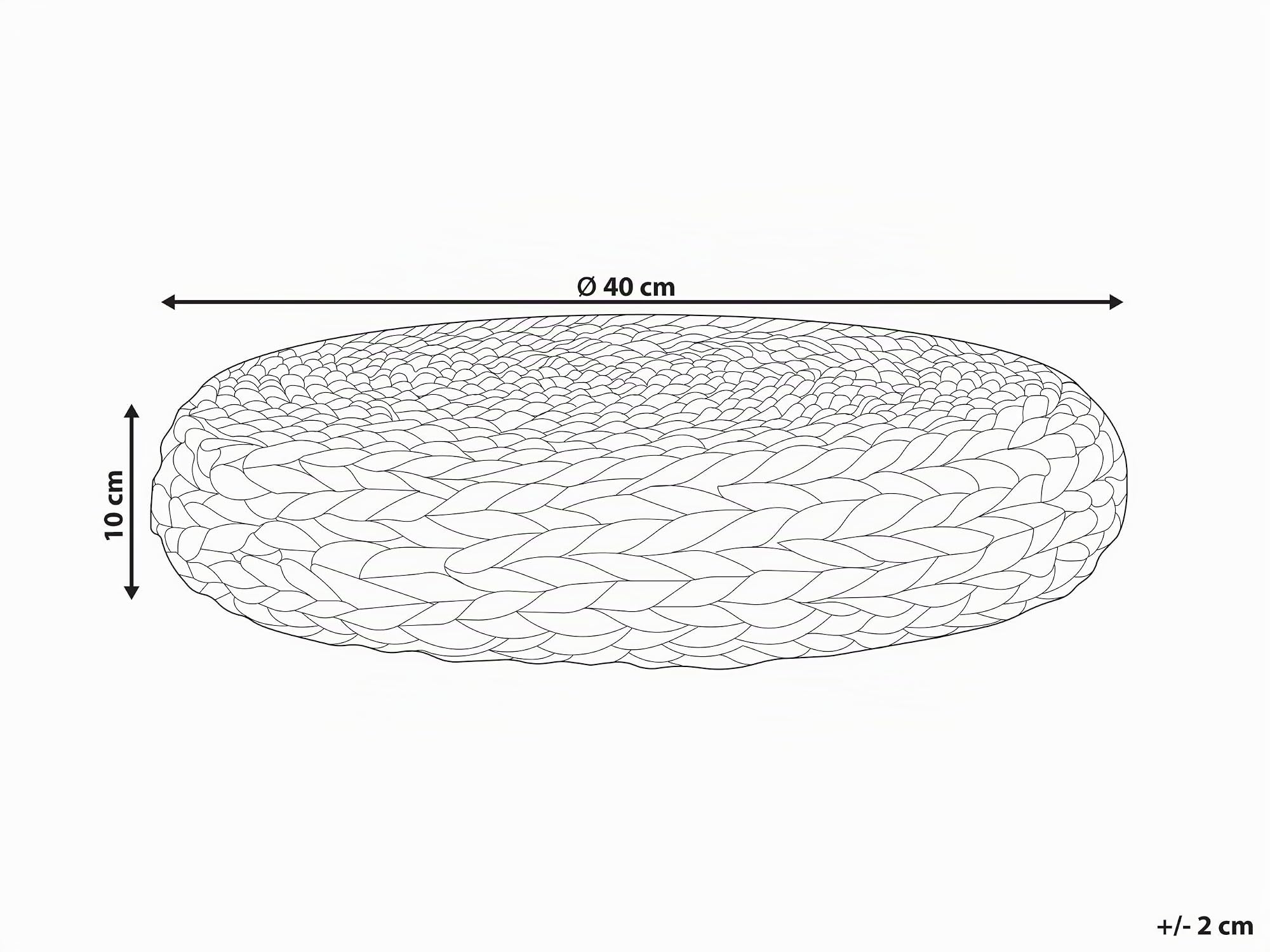 beliani-wahoo-pouf-natur-40-cm-boho-wasserhyazinthe image 3