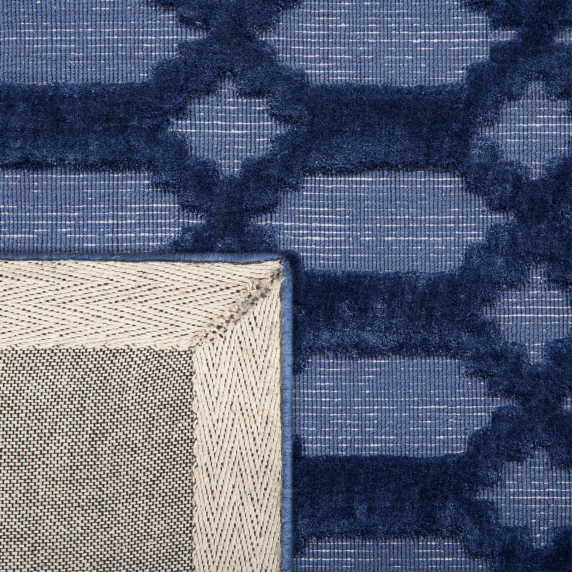 beliani-cizre-teppich-140-x-200-cm-blau-viskose image 6