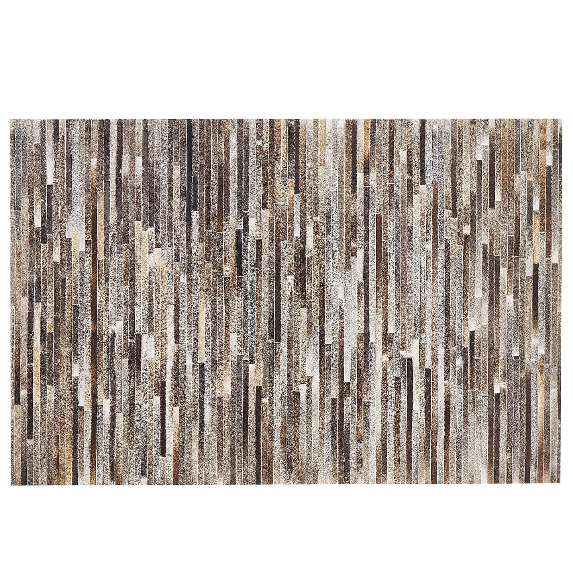 beliani-tuzluca-kuhfell-teppich-140x200-cm-mehrfarbig-patchwork image 4