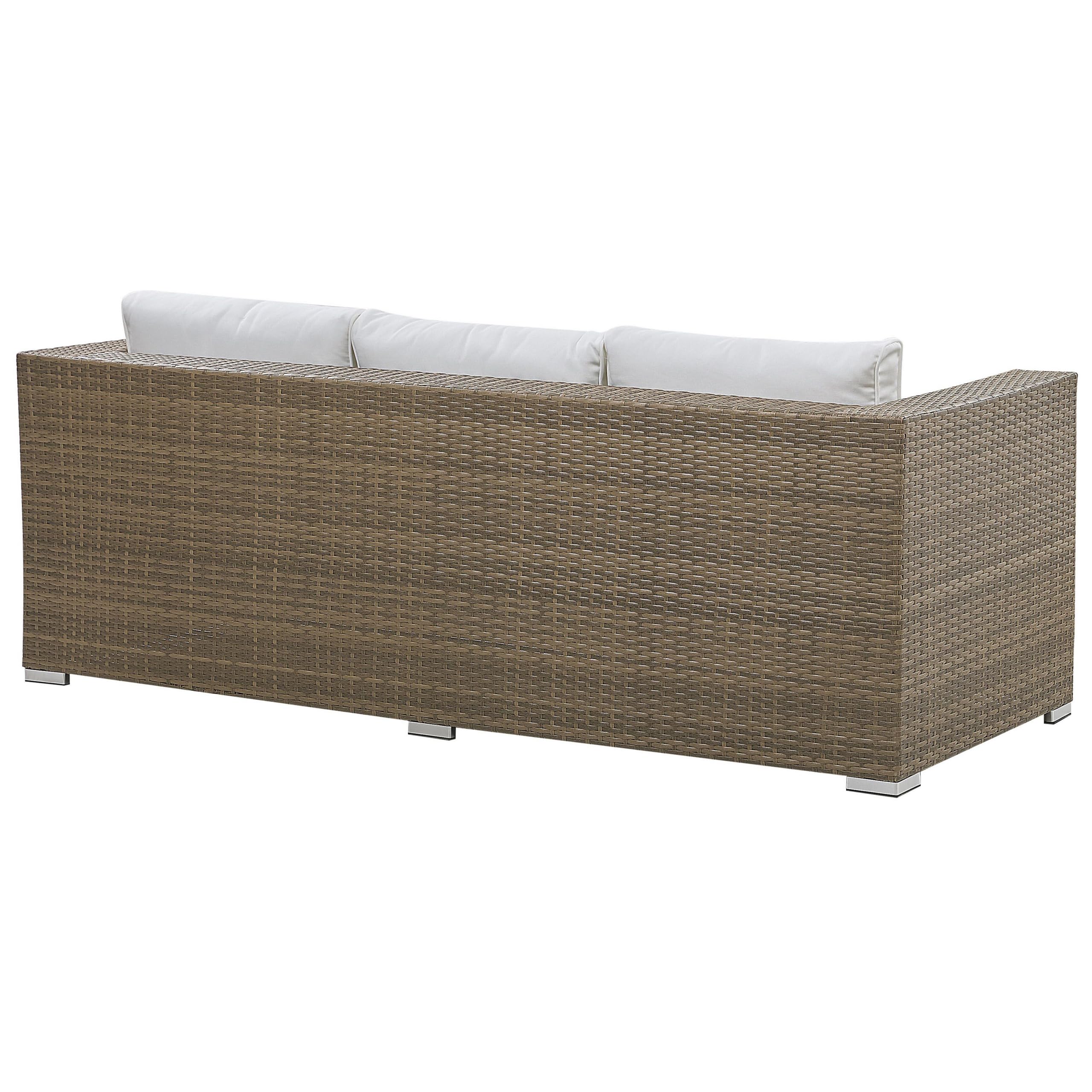 beliani-belluno-loungeset-rattan-braun-wei-5-personen image 8