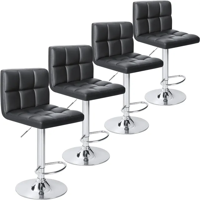 homall-bar-stool-barhocker-wei-drehbar-h-henverstellbar image 1