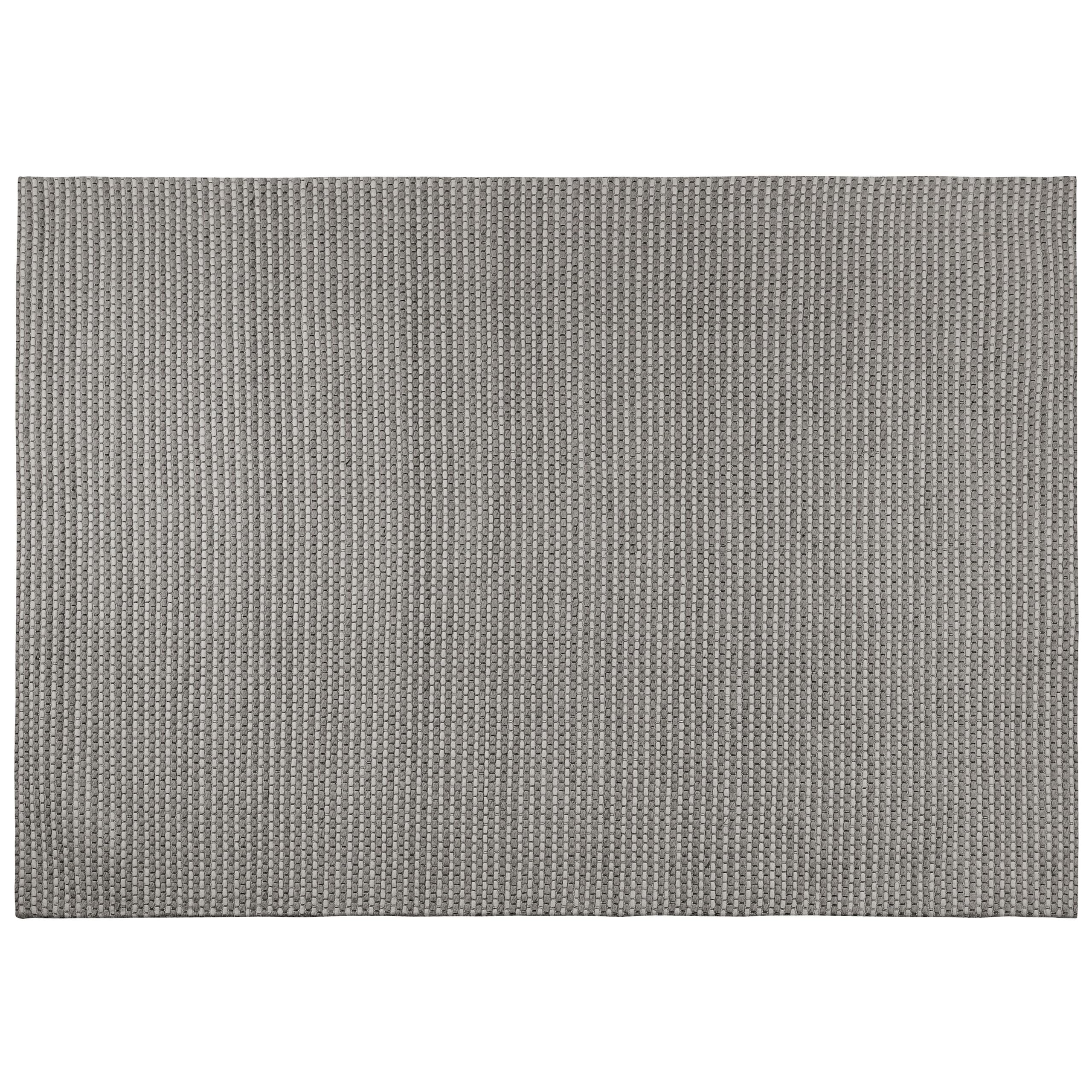 beliani-kilis-wollteppich-160x230-dunkelgrau-uni image 1
