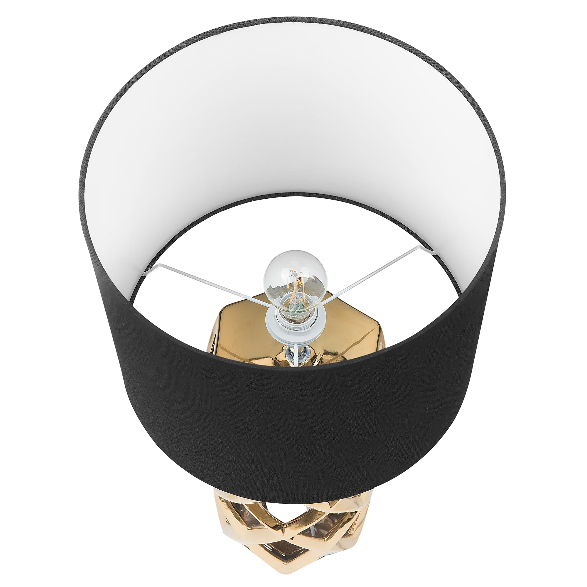 beliani-sejla-tischlampe-keramik-gold-schirm-schwarz-71-cm image 6