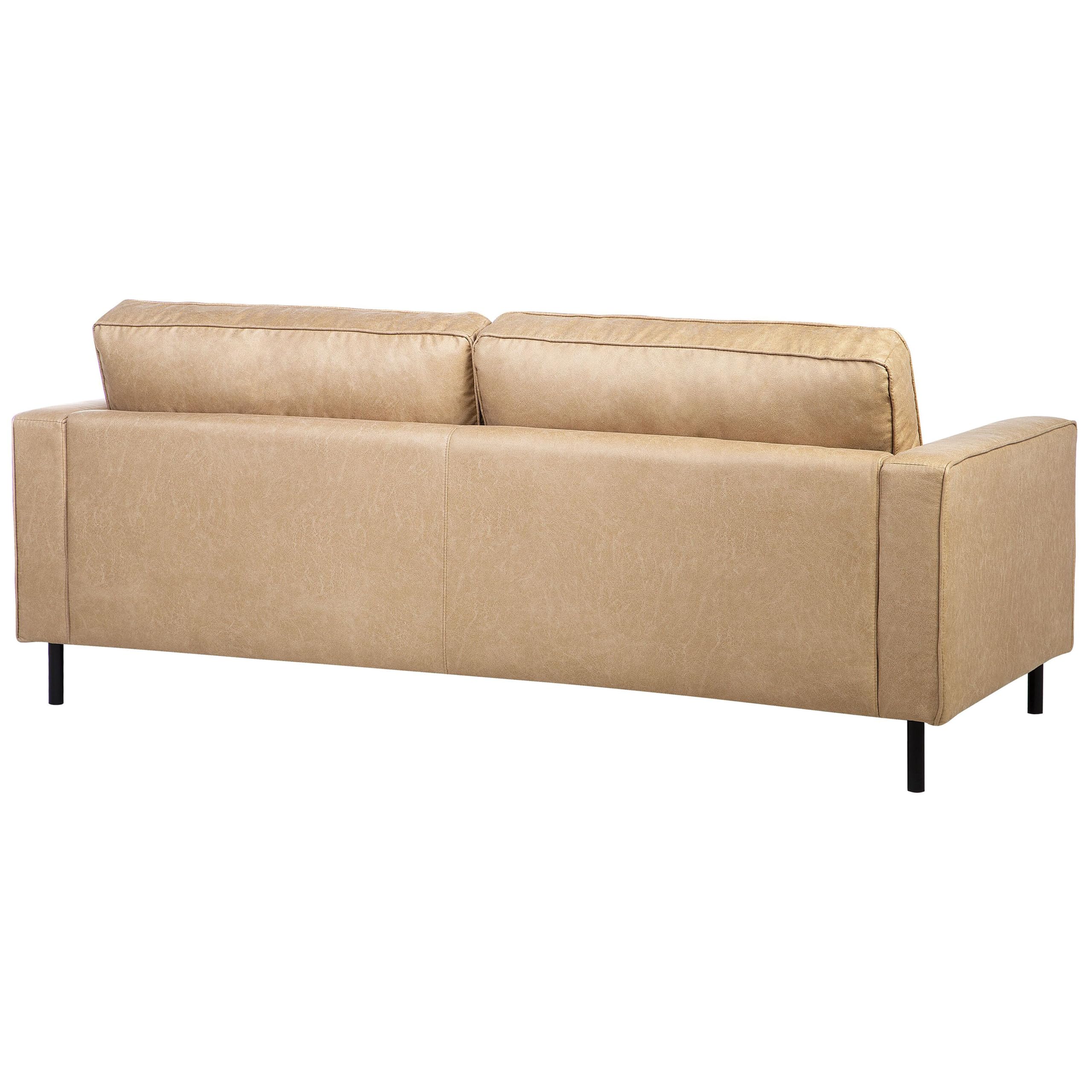 beliani-sessel-savalen-ledersessel-beige-kunstleder-1-sitzer image 6