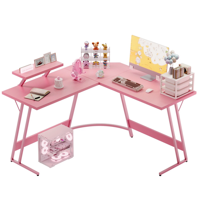 homall-gaming-desk-eckschreibtisch-schwarz-51-2-zoll-led image 6
