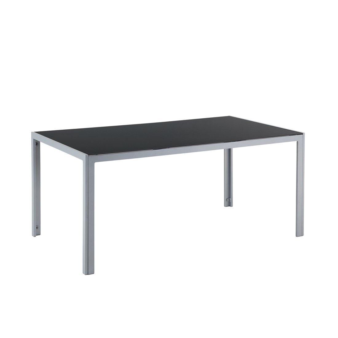 beliani-catania-gartenset-160-cm-6-st-hle-schwarz-glas image 5