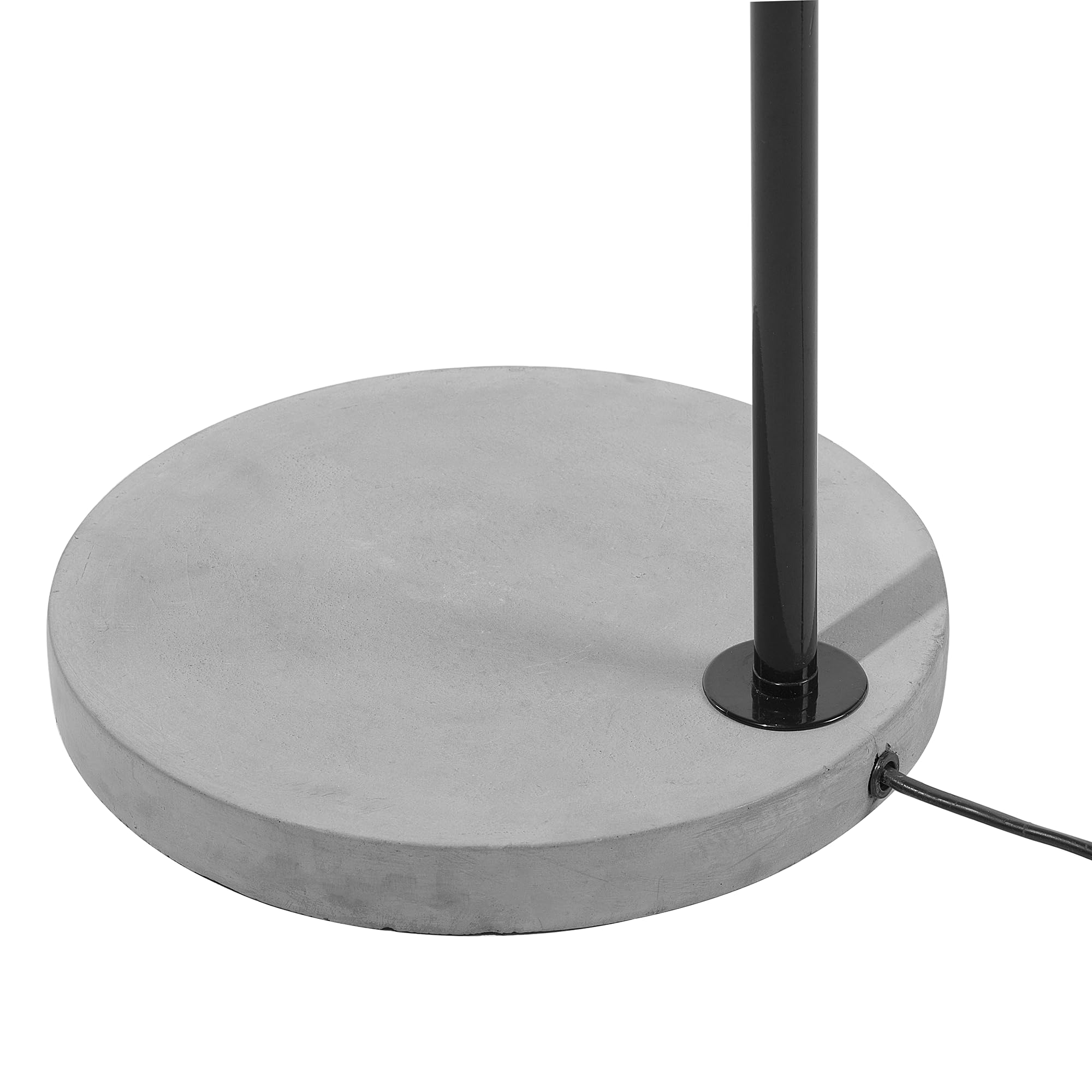 beliani-corbones-stehlampe-metall-beton-schwarz-149-cm image 8