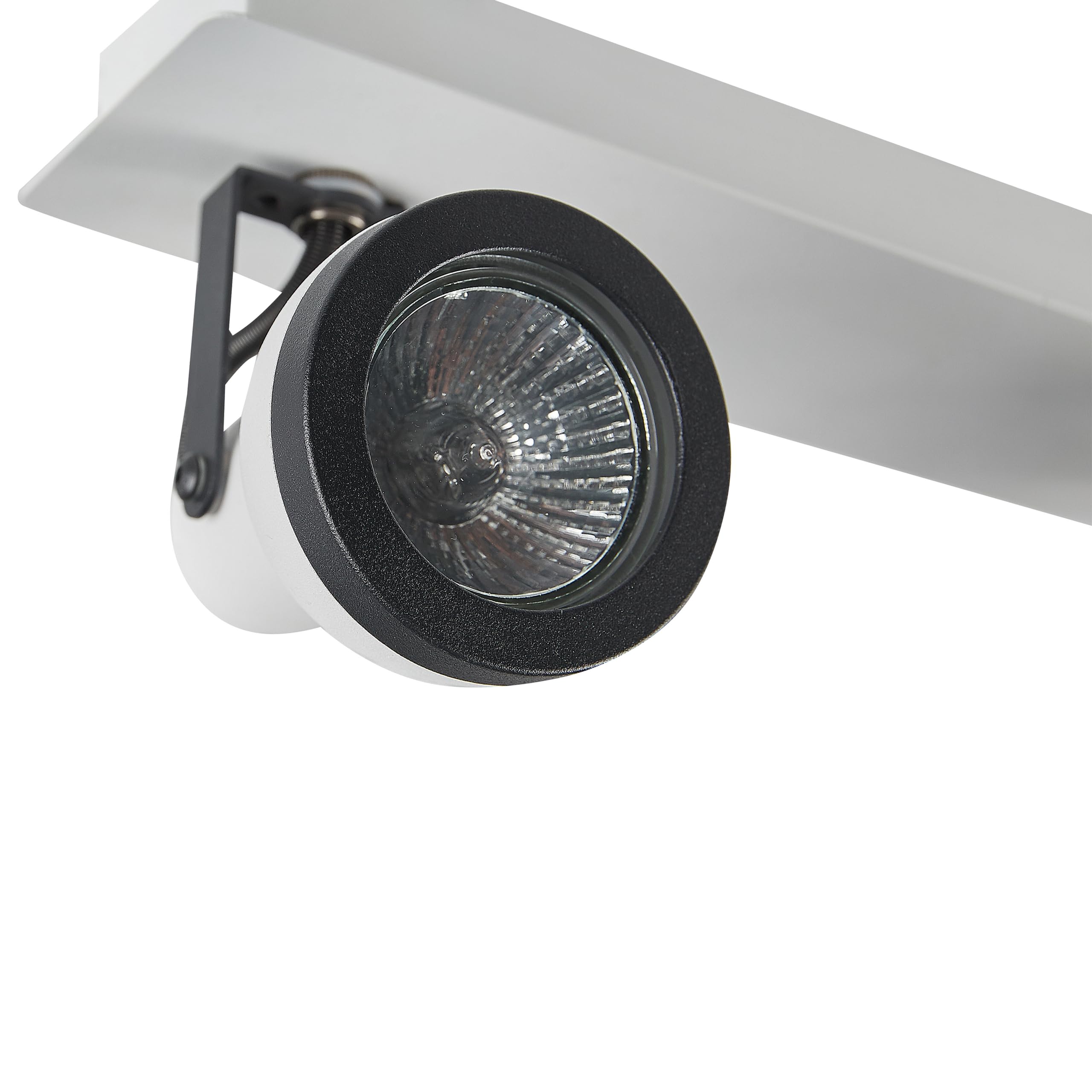 beliani-baro-deckenlampe-2-flammig-wei-schwarz-metall image 7