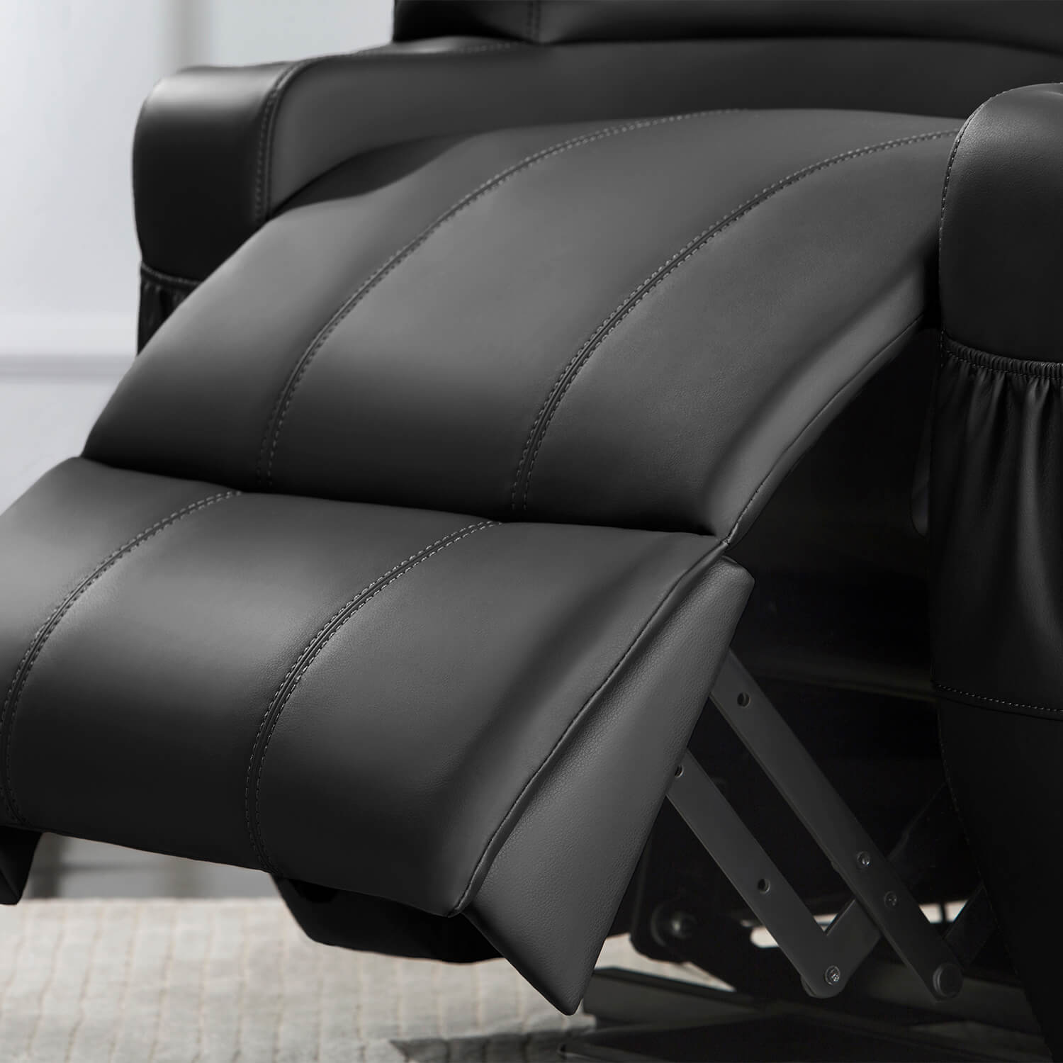 homall-recliner-aufstehsessel-kunstleder-schwarz-massage-heizung image 6