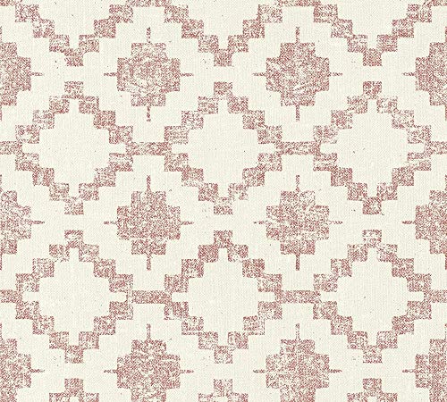a-s-cr-ation-california-36375-3-vliestapete-creme-rot-ethno-look image 5