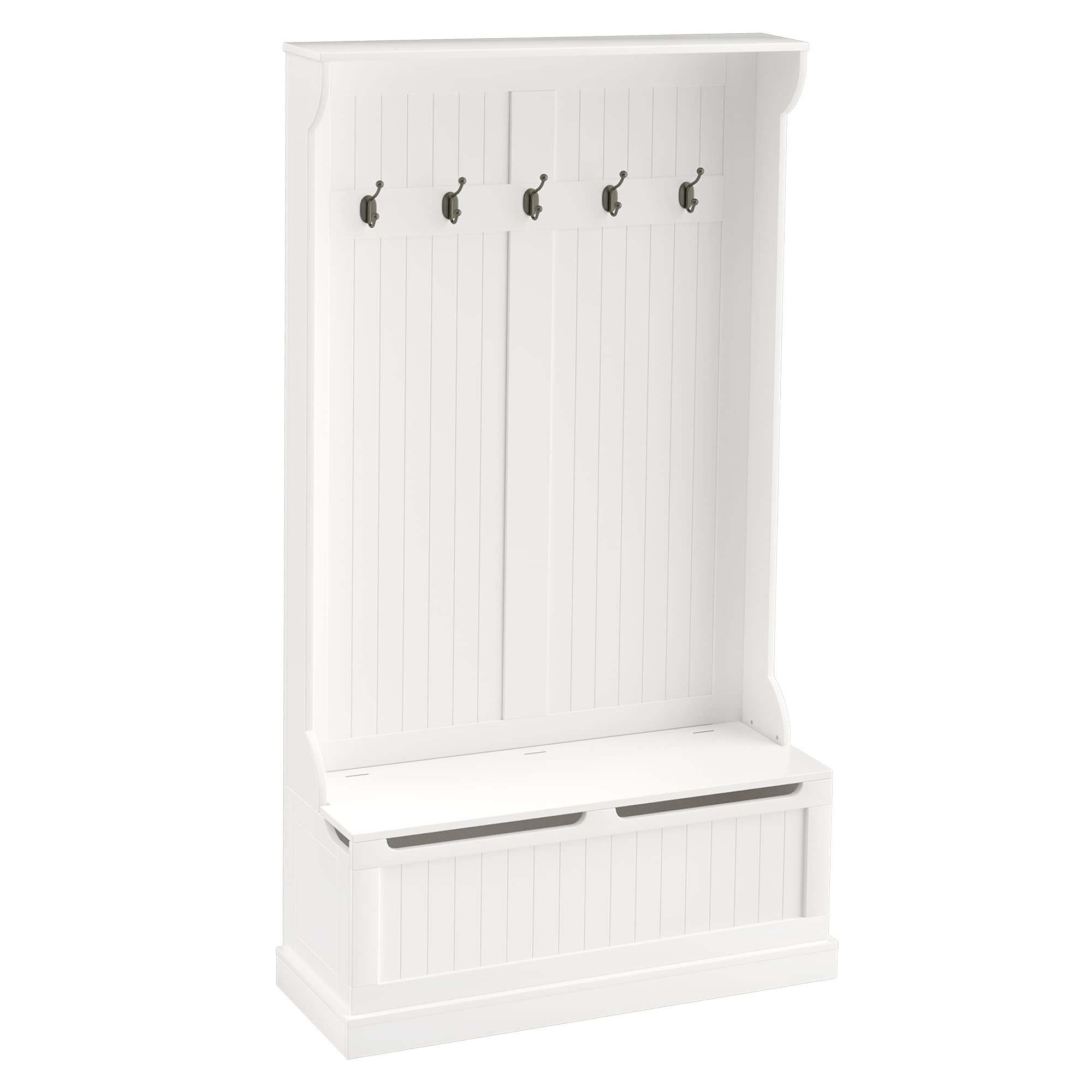 homall-shelf-garderobe-wei-181-cm-mit-sitzbank image 7