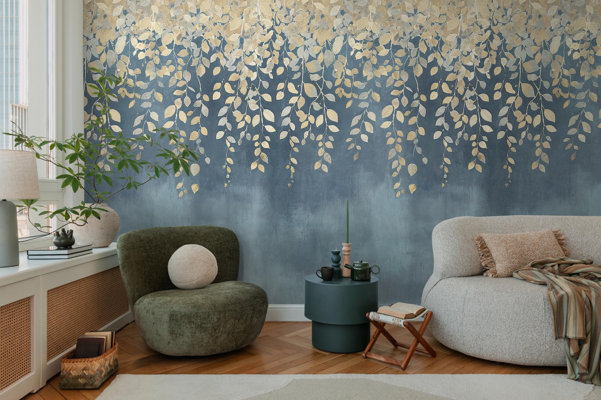 livingwalls-cosmopolitan-beton-fototapete-grau-schwarz-8-8x0-53m image 4