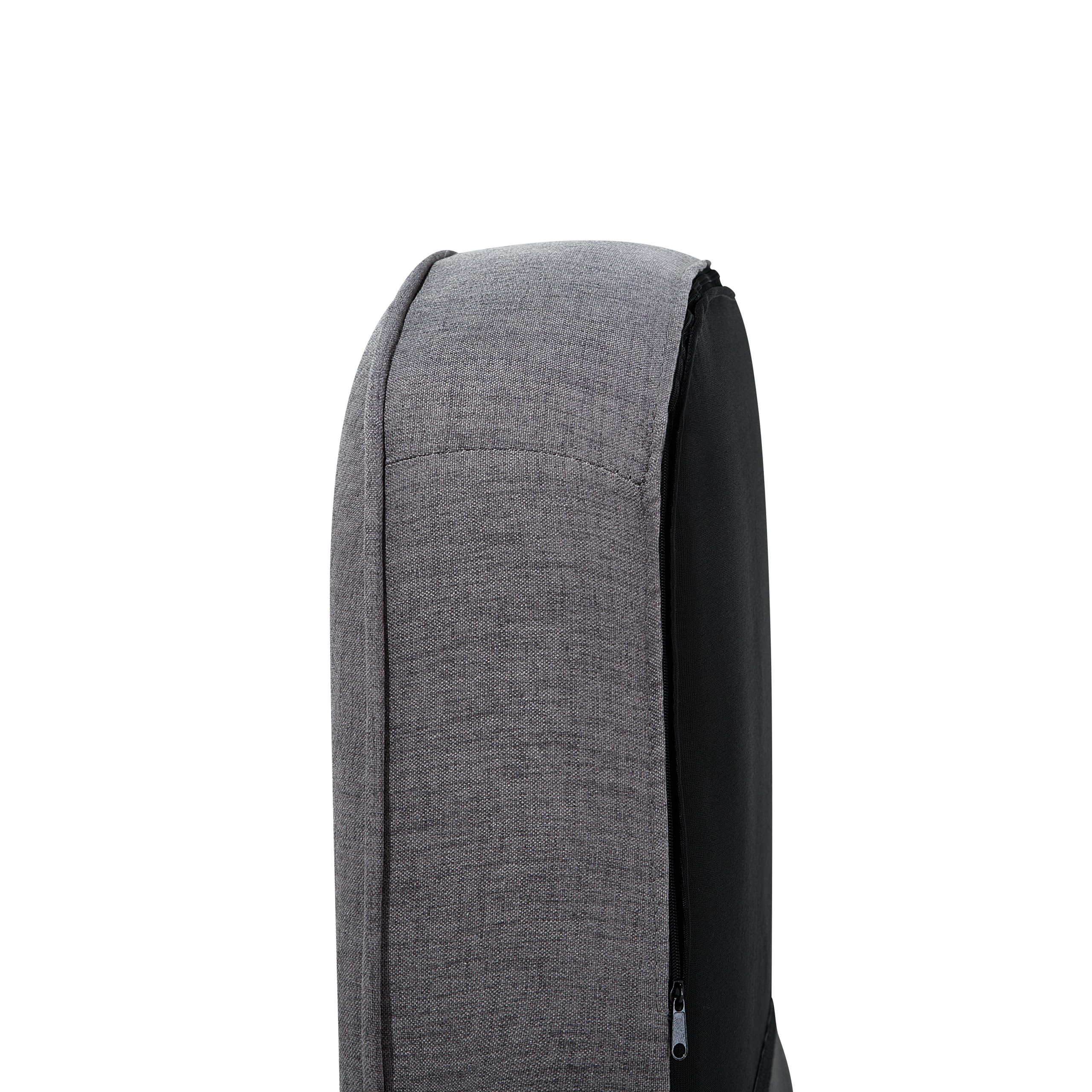beliani-viborg-ii-chesterfield-sessel-dunkelgrau-nieten image 7