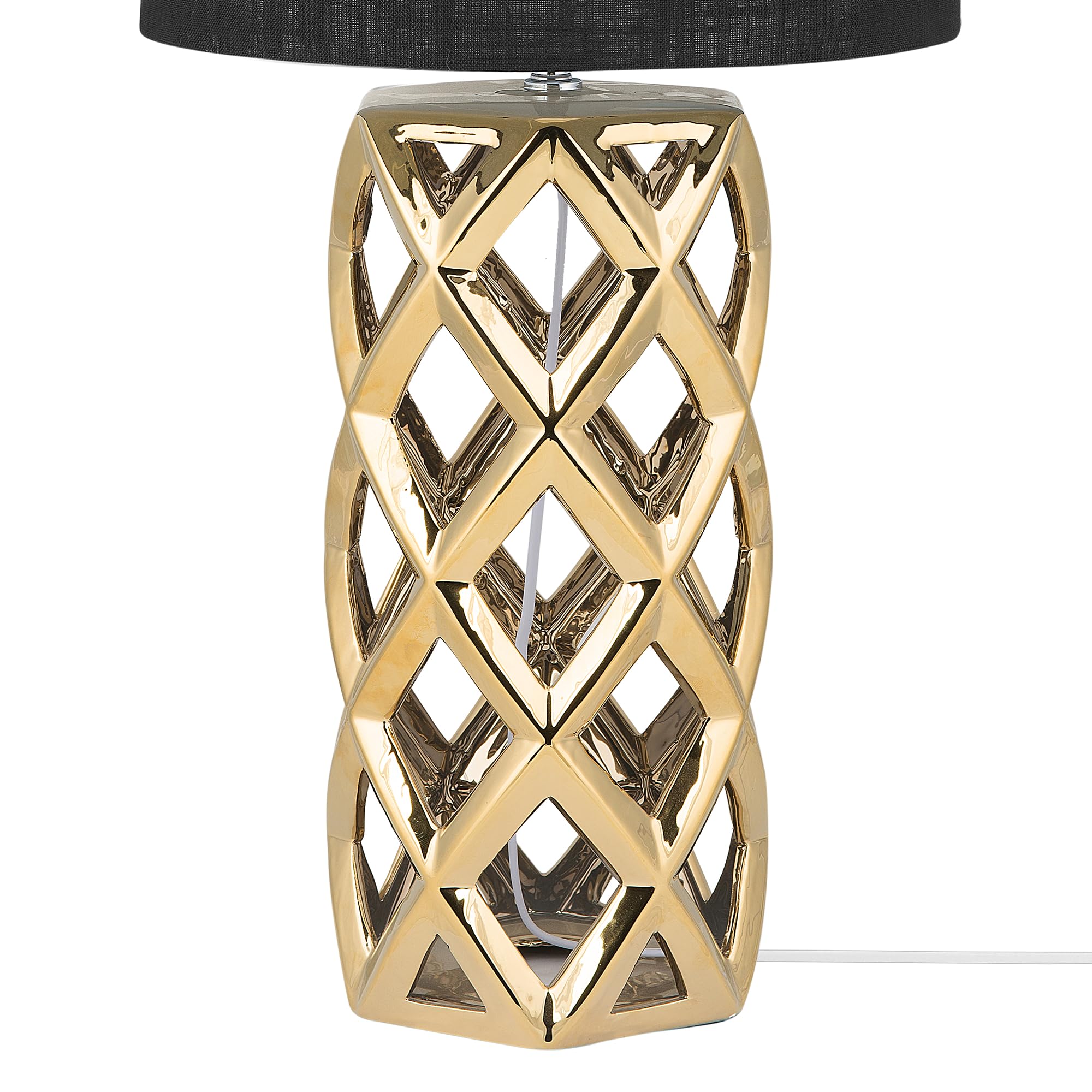 beliani-sejla-tischlampe-keramik-gold-schirm-schwarz-71-cm image 8