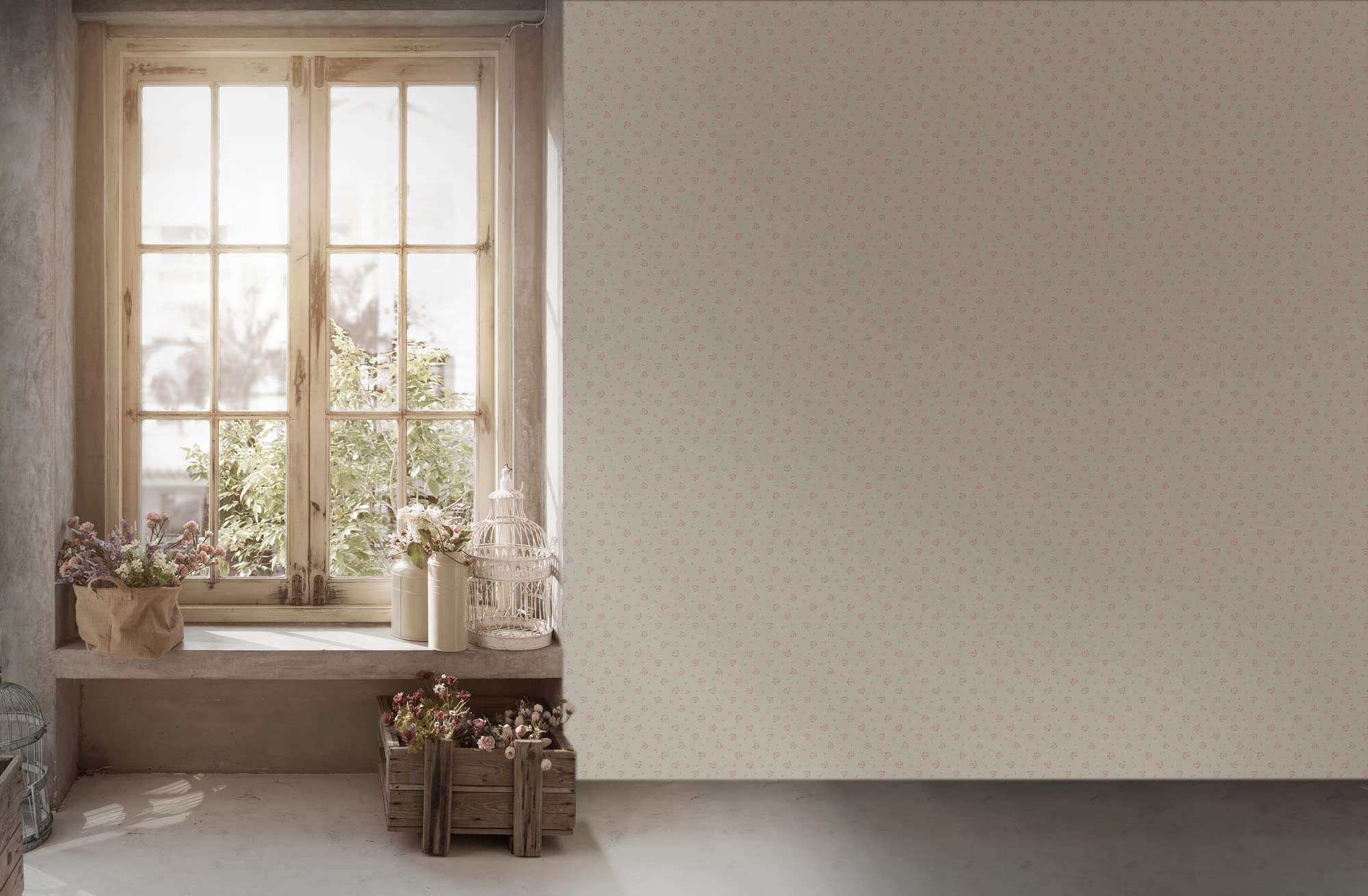 a-s-cr-ation-maison-charme-vliestapete-bl-mchen-10-05x0-53m image 2