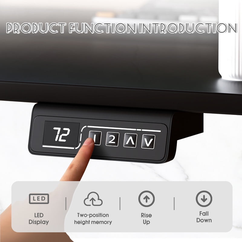 homall-standing-desk-schreibtisch-47-zoll-schwarz-elektrisch image 3