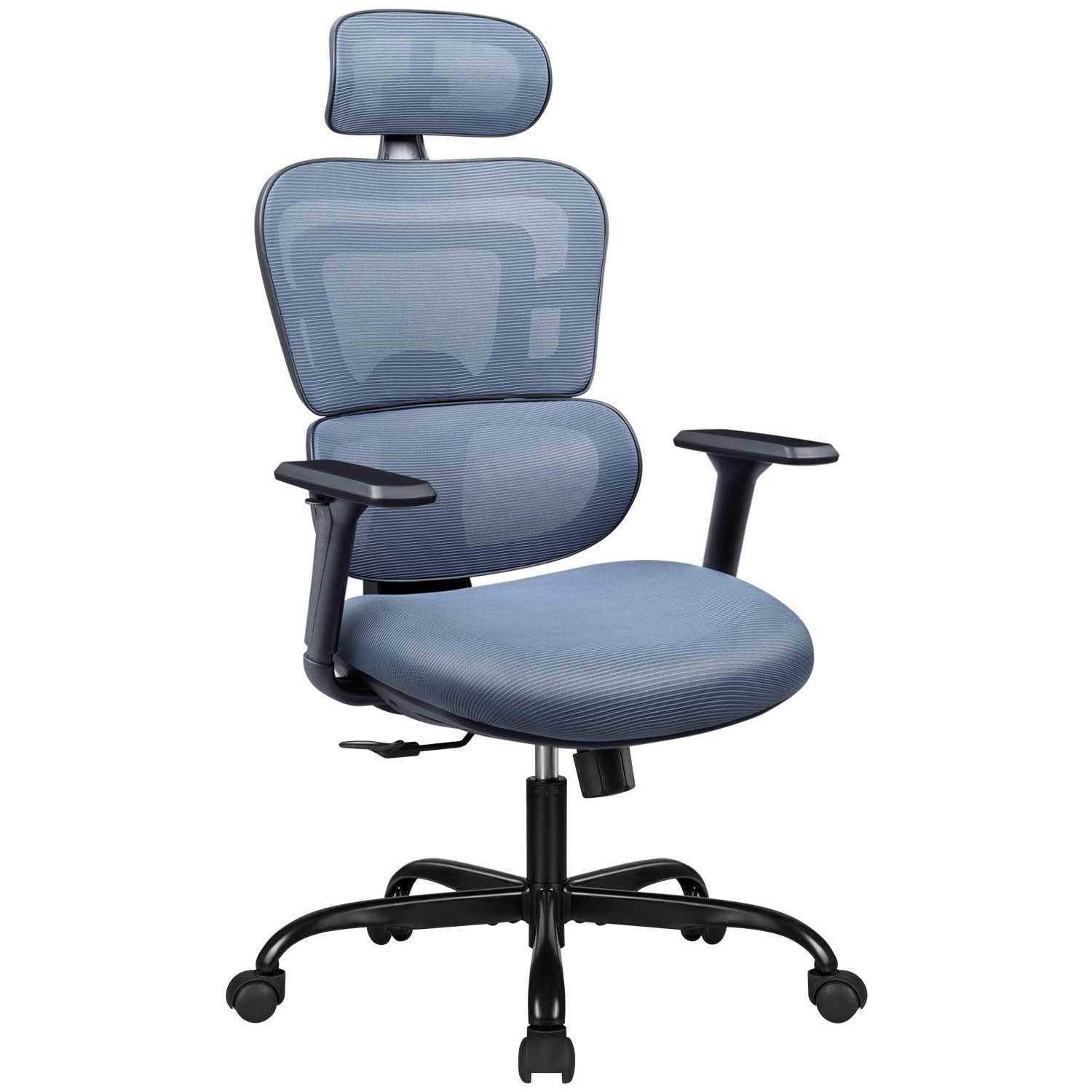 homall-office-mesh-chair-b-rostuhl-hoch-schwarz-mit-kopfst-tze image 7