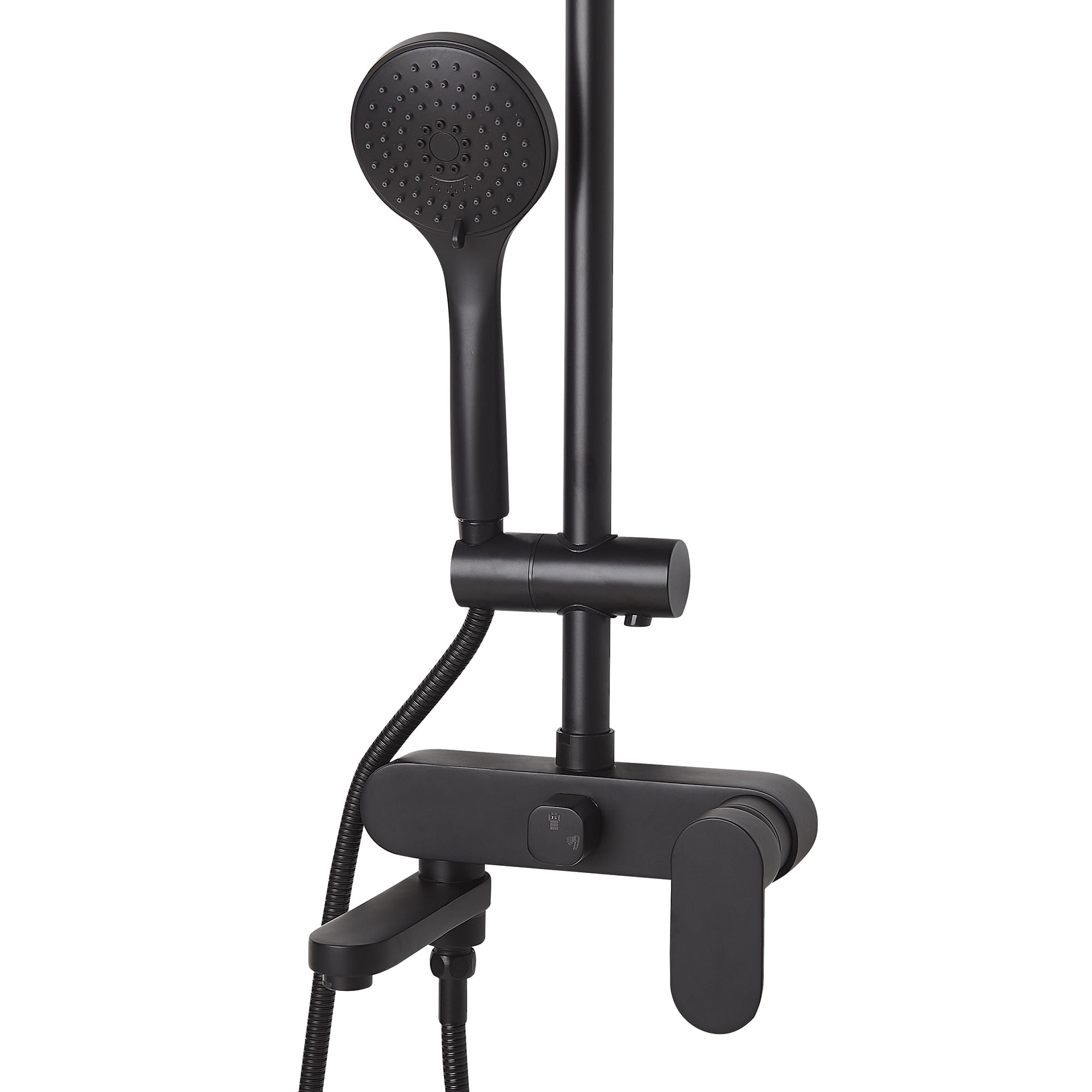 beliani-gurara-duschsystem-kopf-handbrause-schwarz-matt image 6