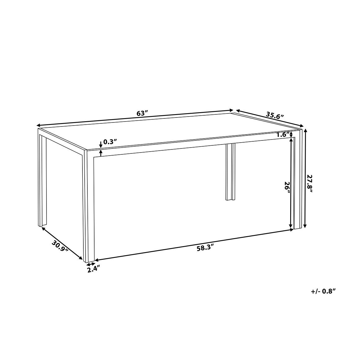 beliani-catania-gartenset-160-cm-6-st-hle-schwarz-glas image 3