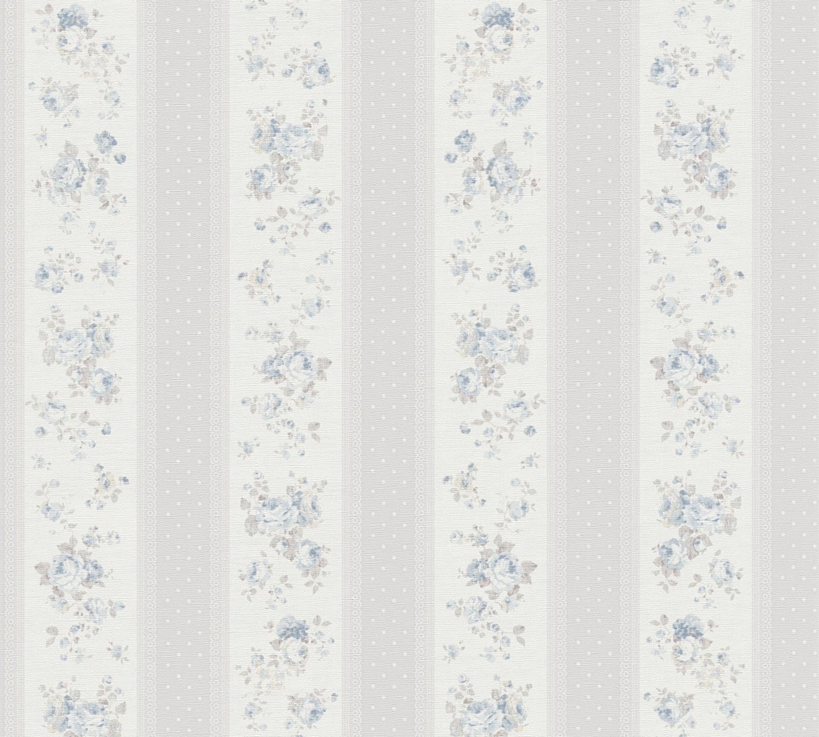a-s-cr-ation-maison-charme-floral-vliestapete-grau-wei-blau image 6