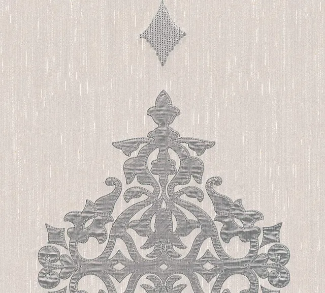 a-s-cr-ation-ap-wall-fashion-30617-3-textilpanel-creme-metallic image 1